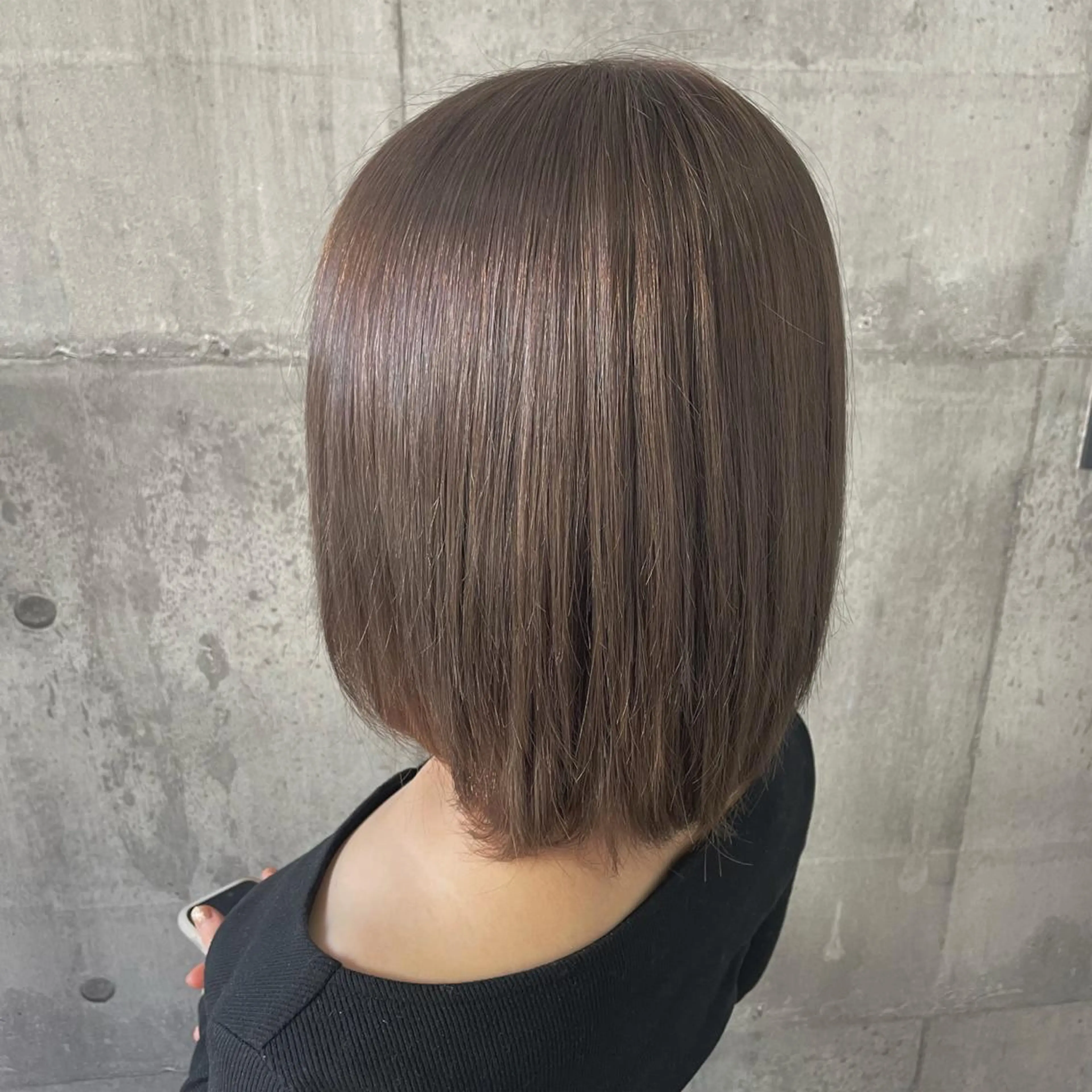 ミディアム ヘアカラー トリートメント Hair Labo ASH  あみん♡のヘアスタイル