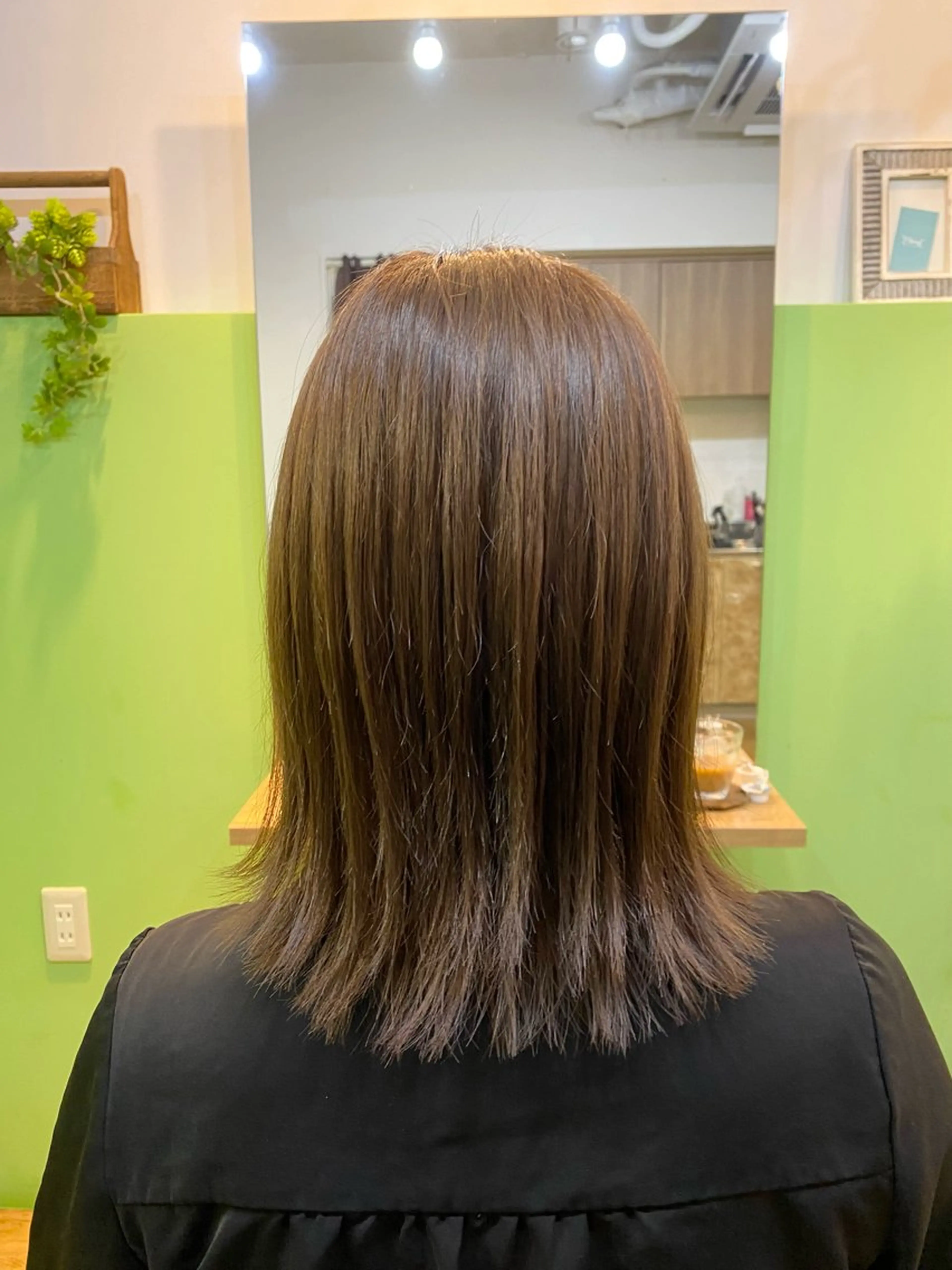 ミディアム カラー カット 【エシカル】 HOSOMIのヘアスタイル