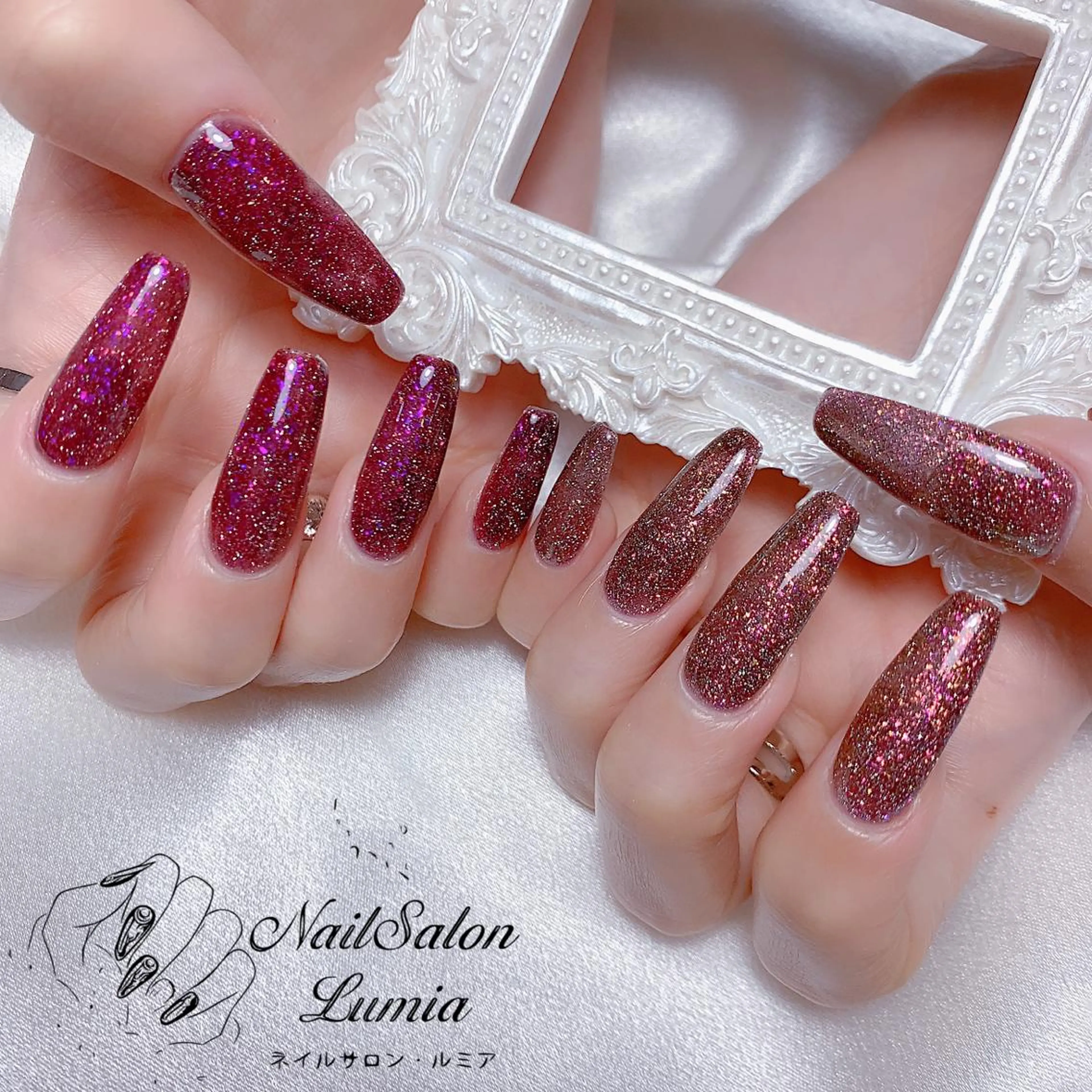 ネイル ハンドネイル ネイルサロン ルミア Lumia 店長のネイルデザイン