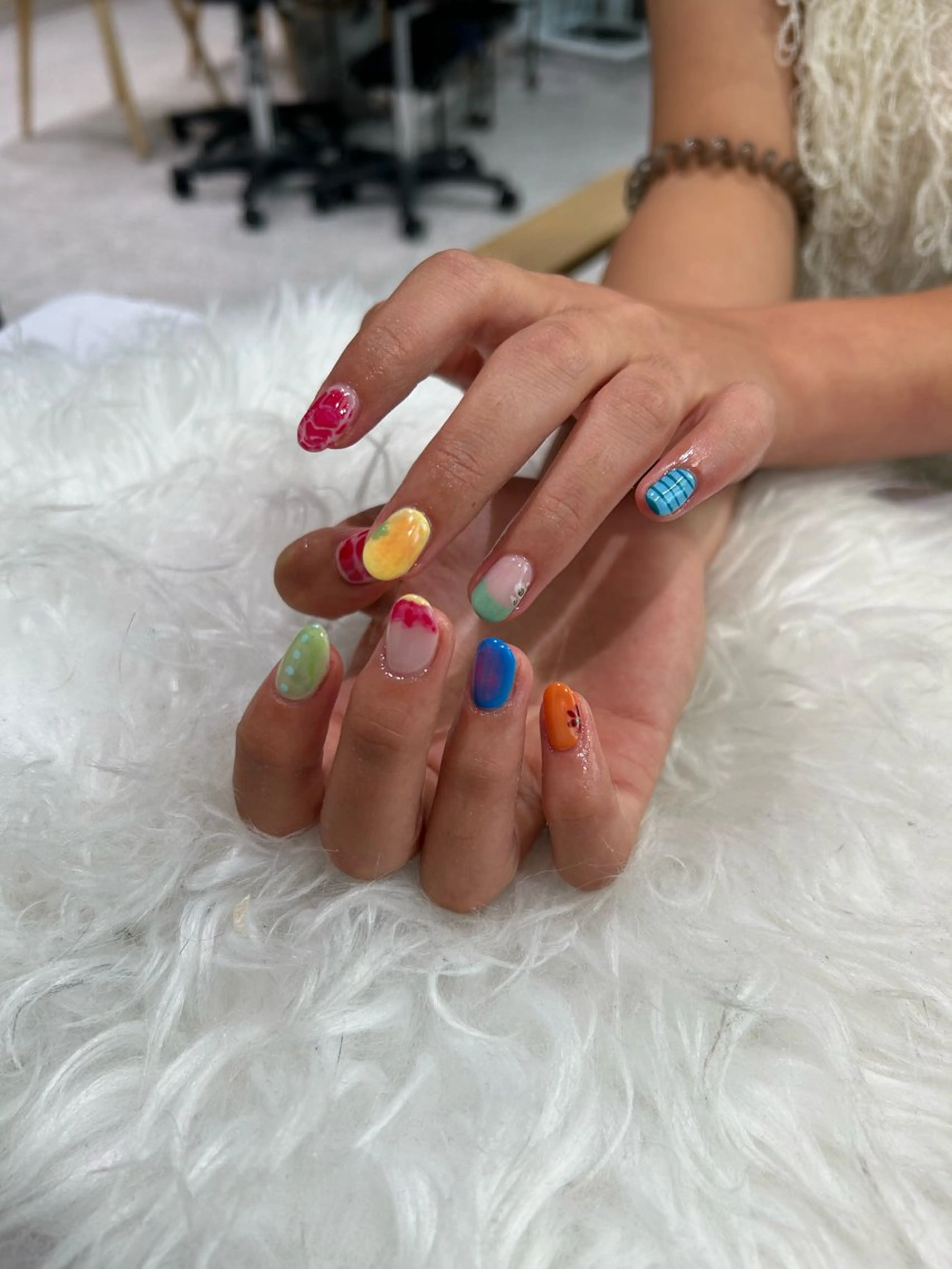 ネイル ♡ハイトーン★ ネイル/しの♡のヘアスタイル