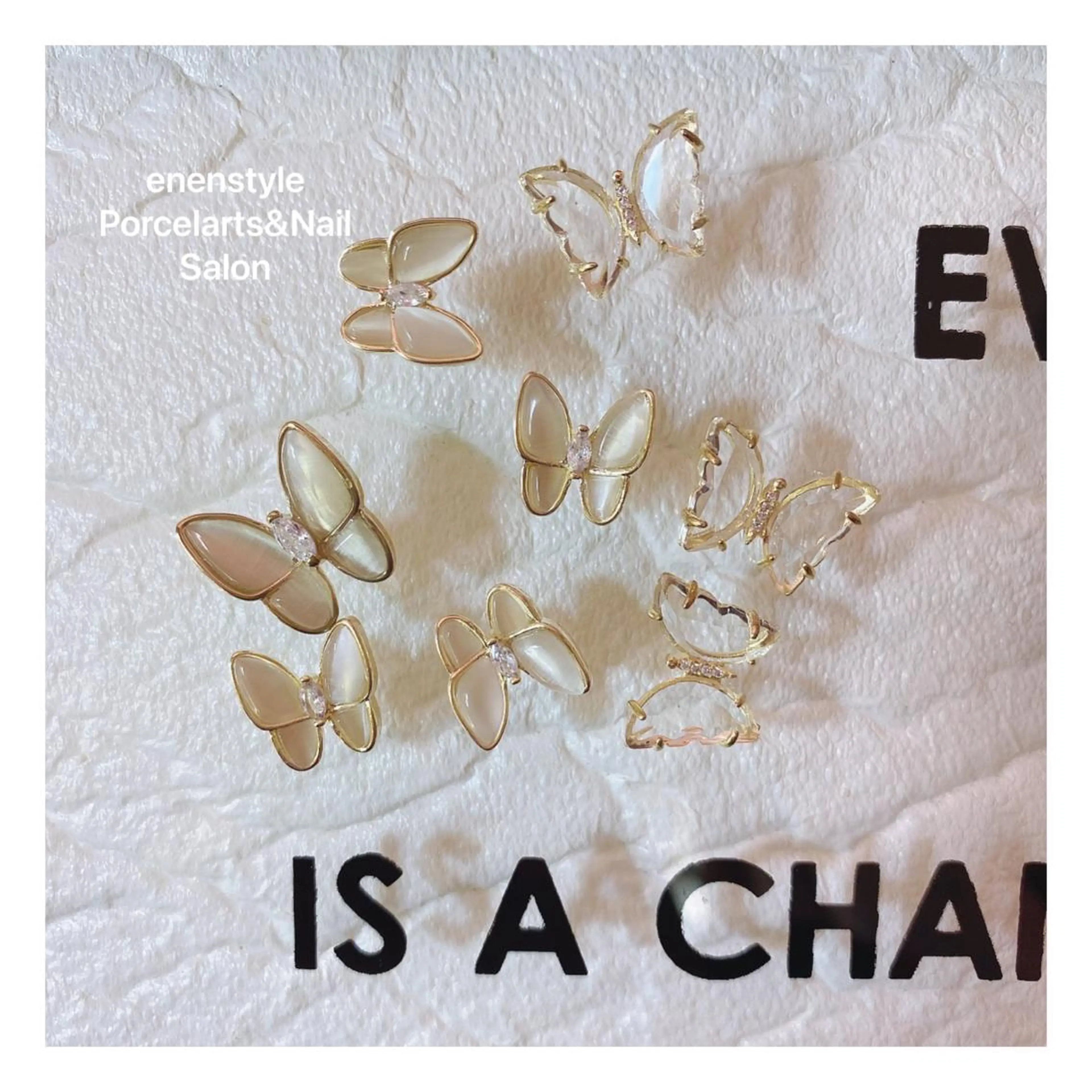 ミディアム ネイル ハンドネイル 👑enen style👑のネイルデザイン