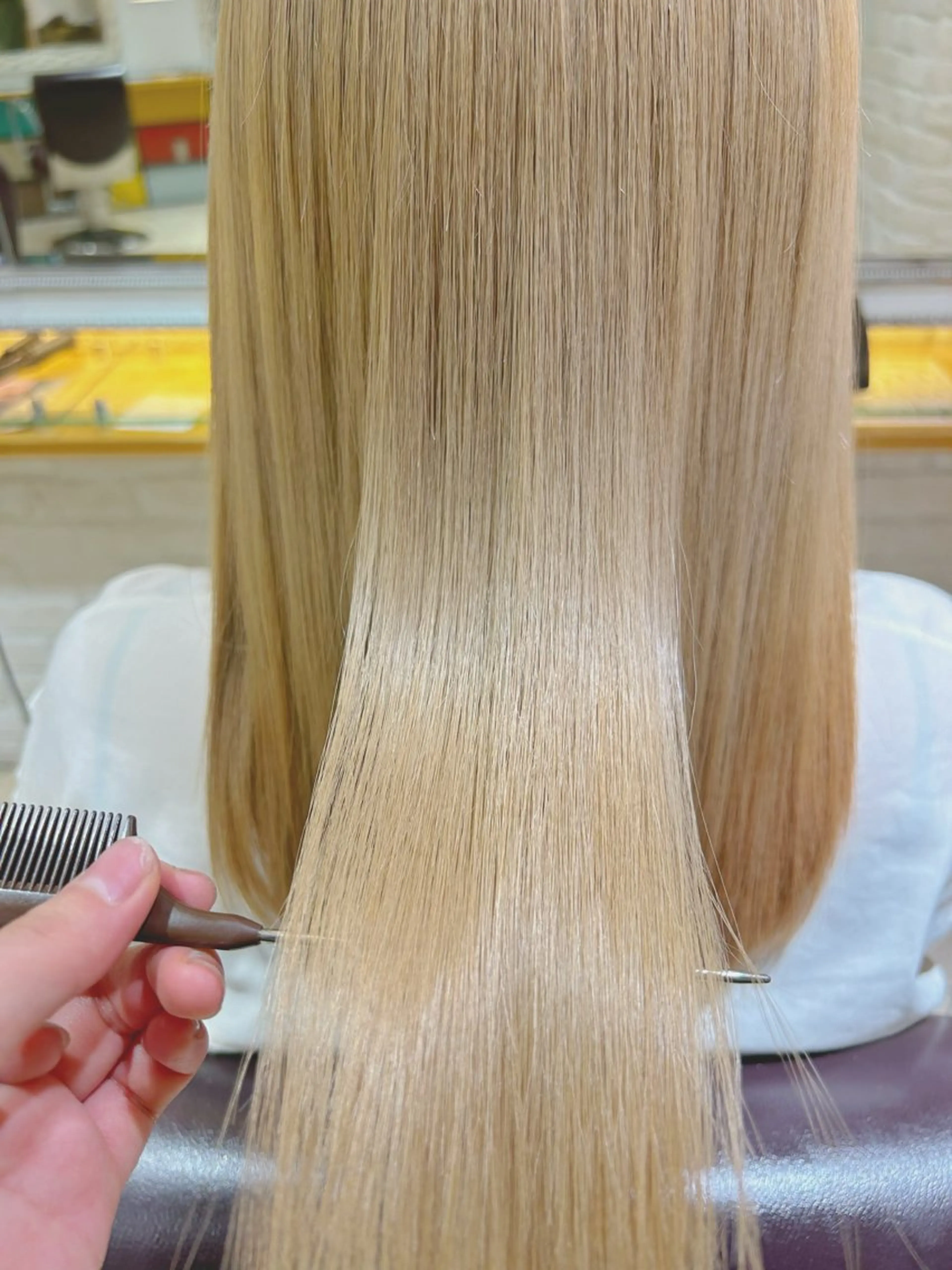 セミロング 髪質改善 momoha 『モテヘア🍓』のヘアスタイル