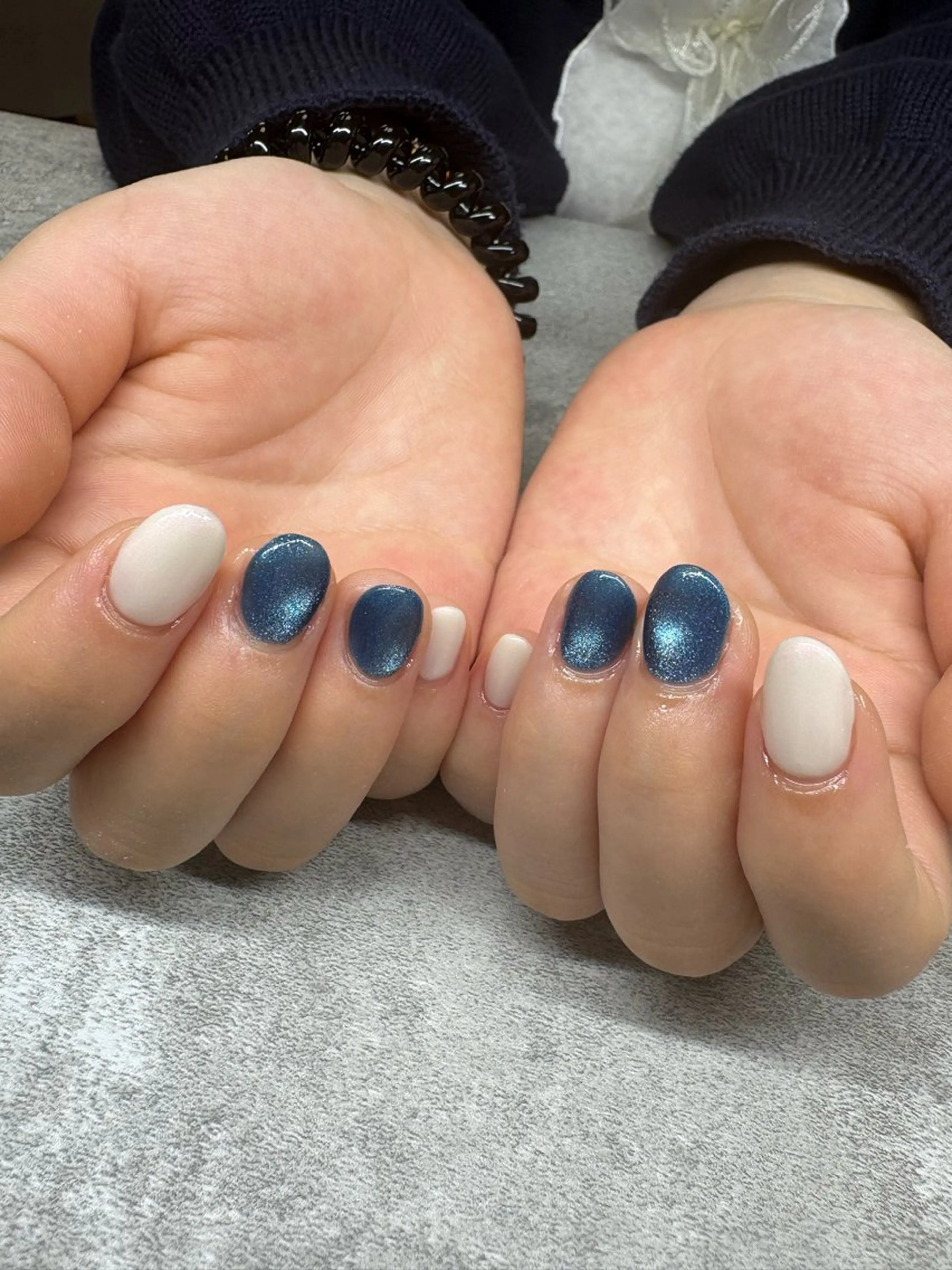 ネイル オーロラネイル ボルドー クリアネイル フラッシュネイル フットネイル ハンドネイル パラジェルフィルイン マグネット/倉持のネイルデザイン