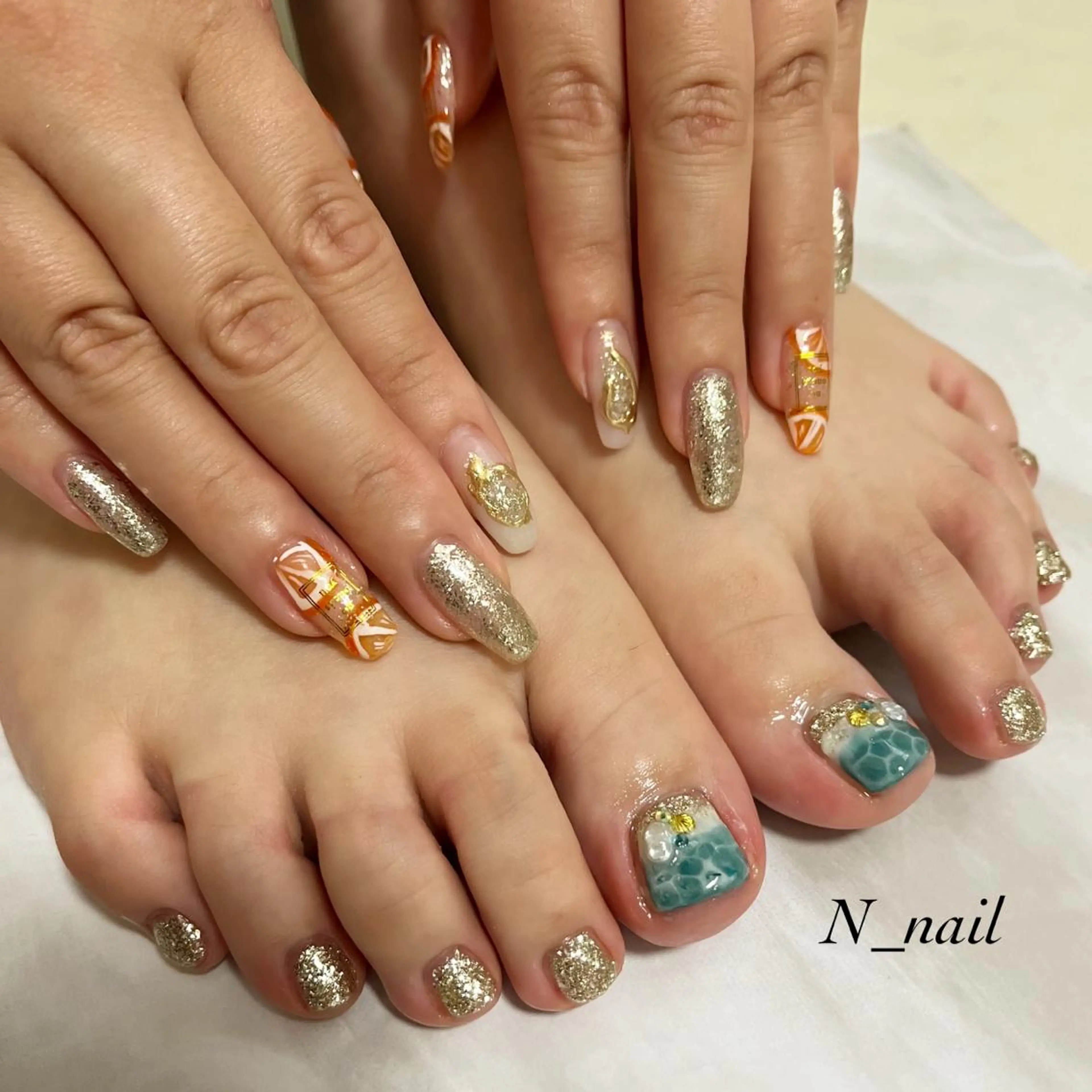 ネイル フットネイル Nail lienのネイルデザイン