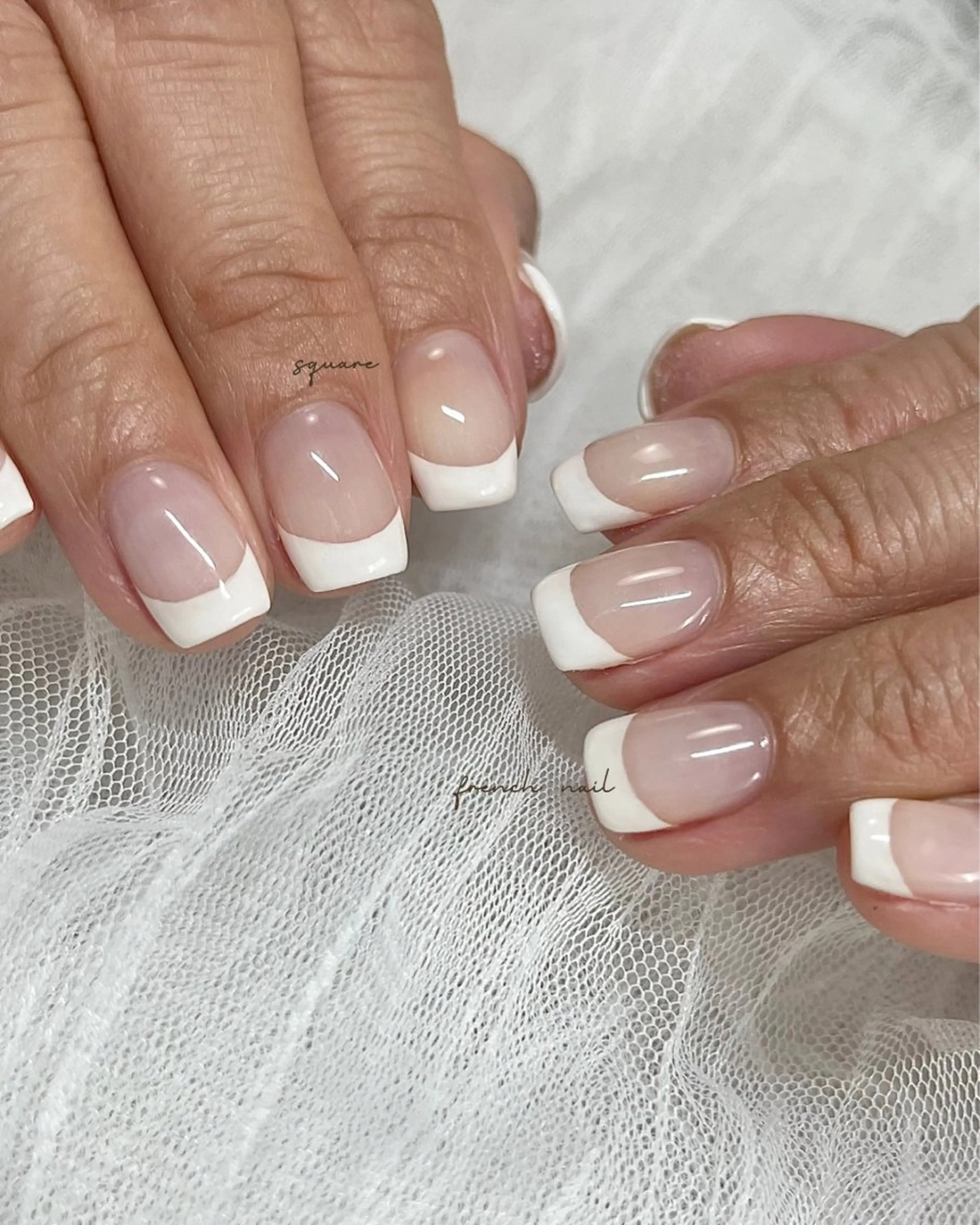 ネイル フレンチネイル オフィスネイル シンプルネイル nail salon slothのネイルデザイン