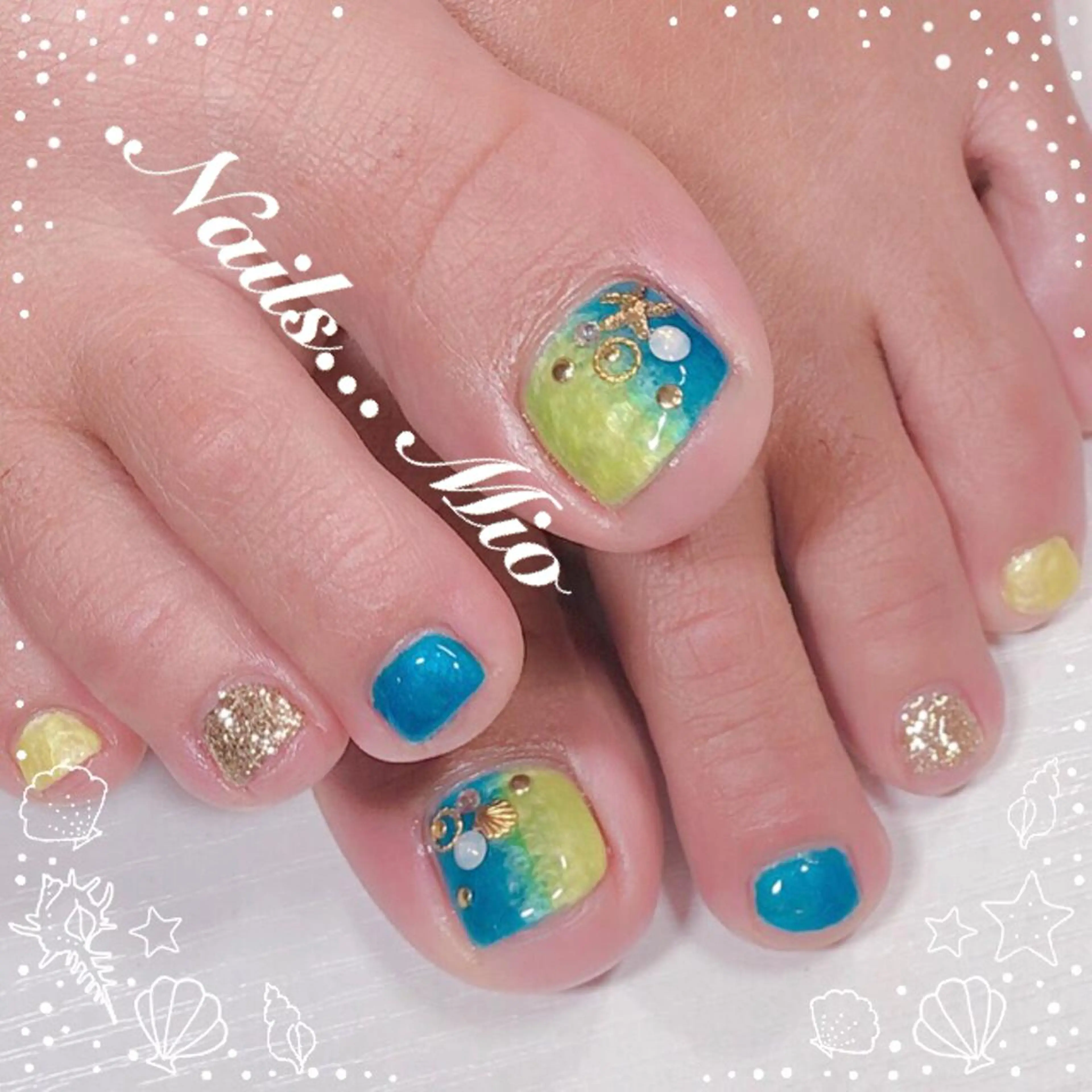 ネイル アートネイル .Nails Mio 赤羽西ネイルサロンのネイルデザイン
