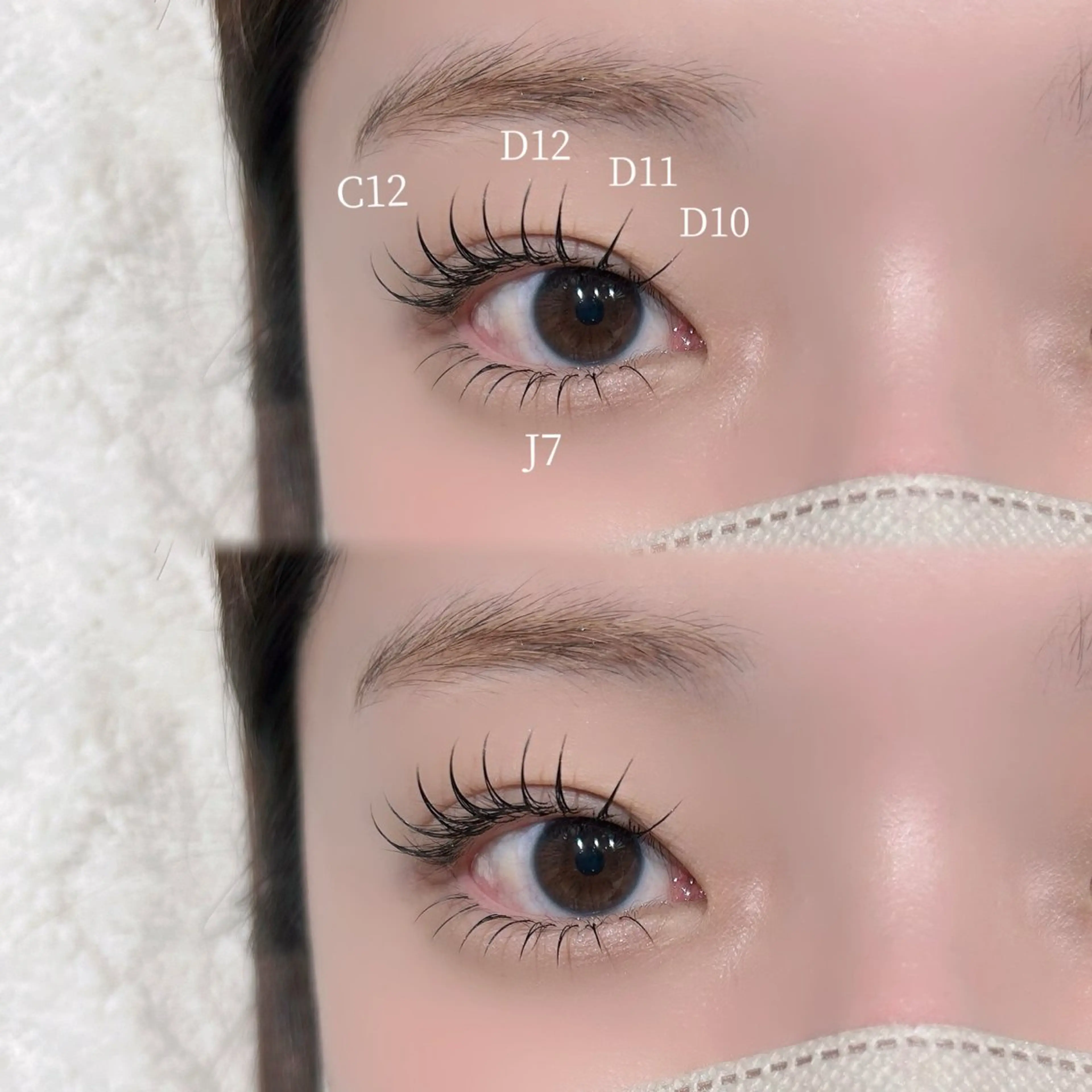 マツエク・マツパ MAQUM𖤐 Satsumiのマツエク・マツパデザイン