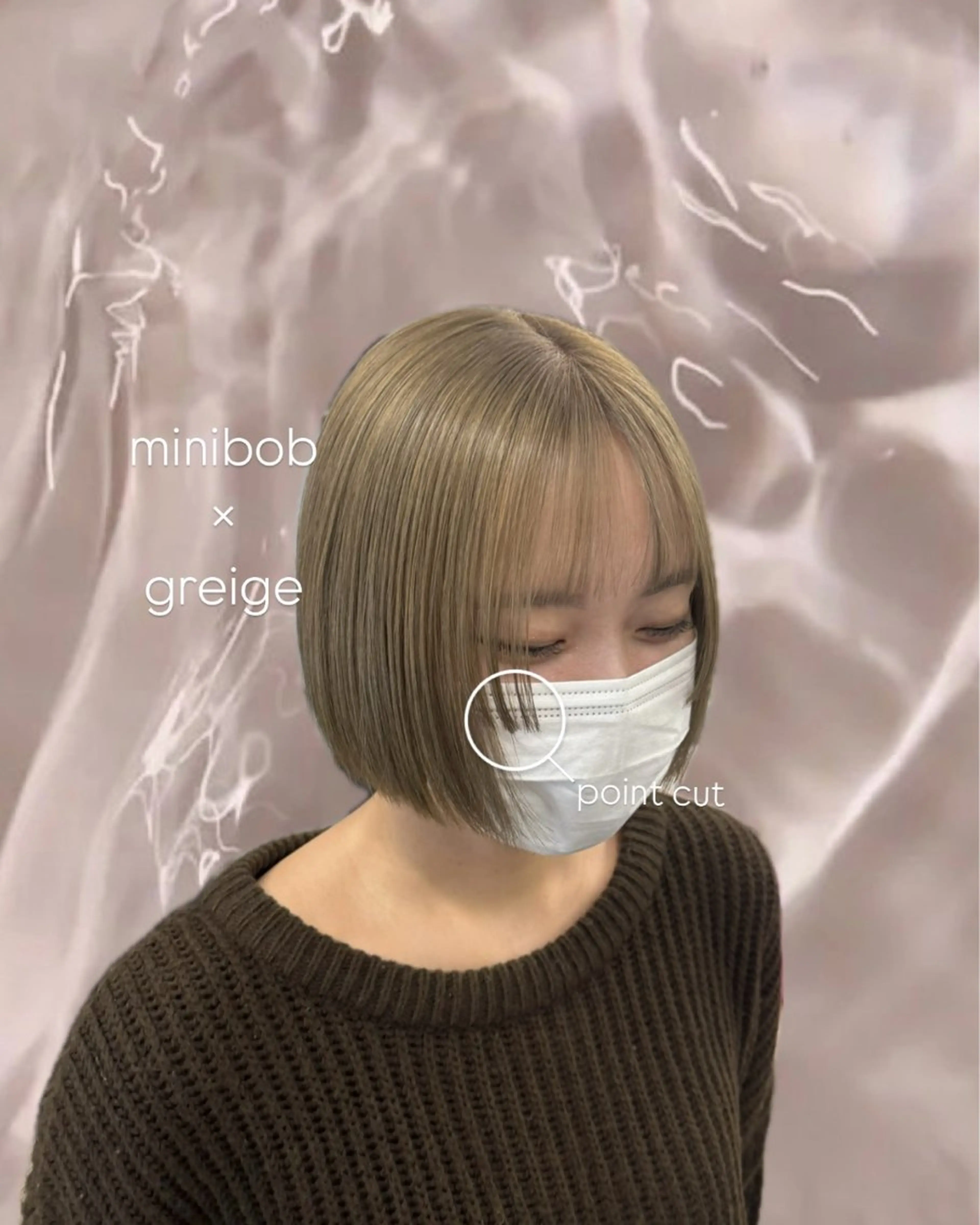 ショート INORI @de2poのヘアスタイル