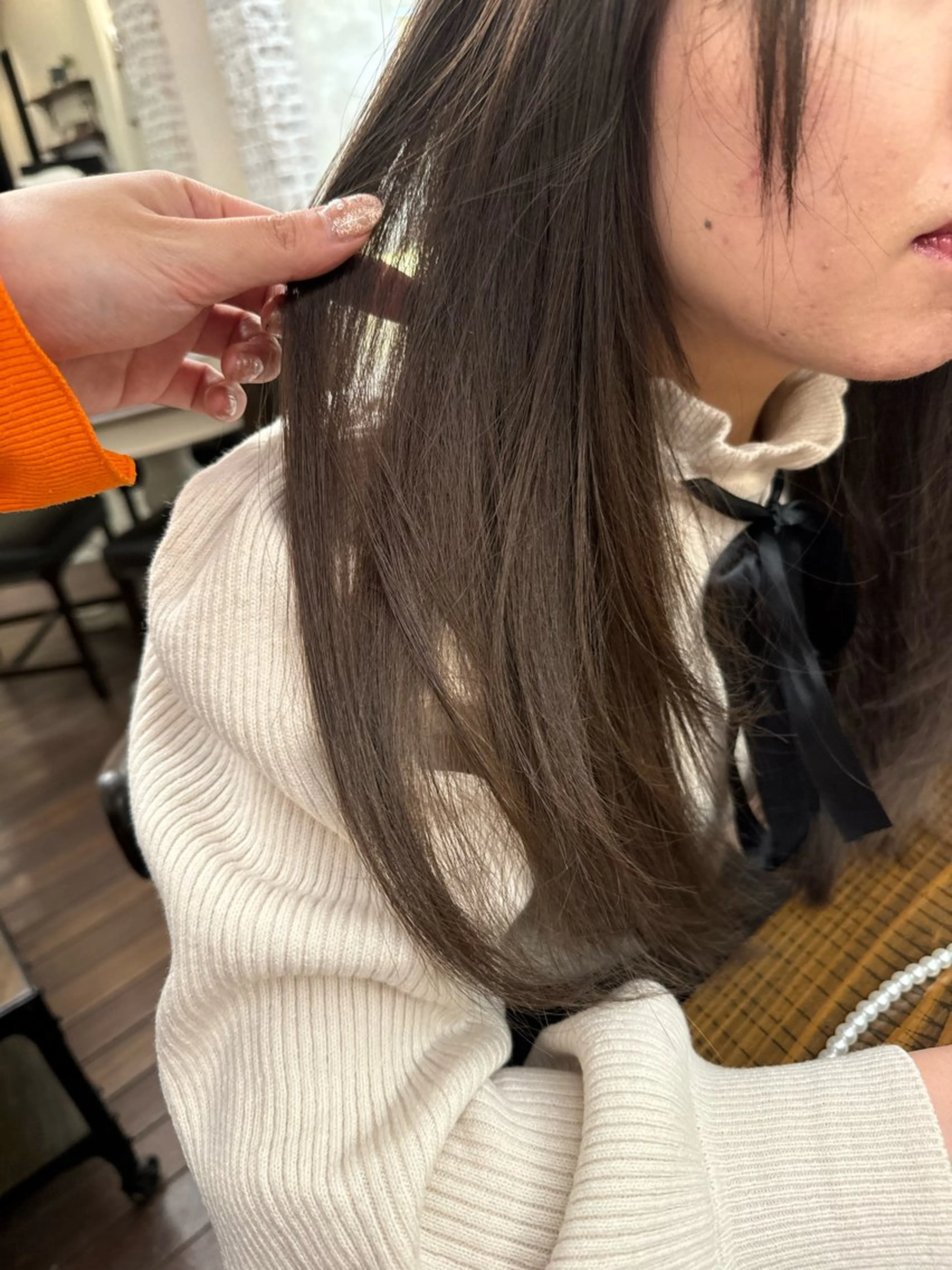 カラー 能隅あいかFLEAR 口コミ⭐️5.0⭐️のヘアスタイル