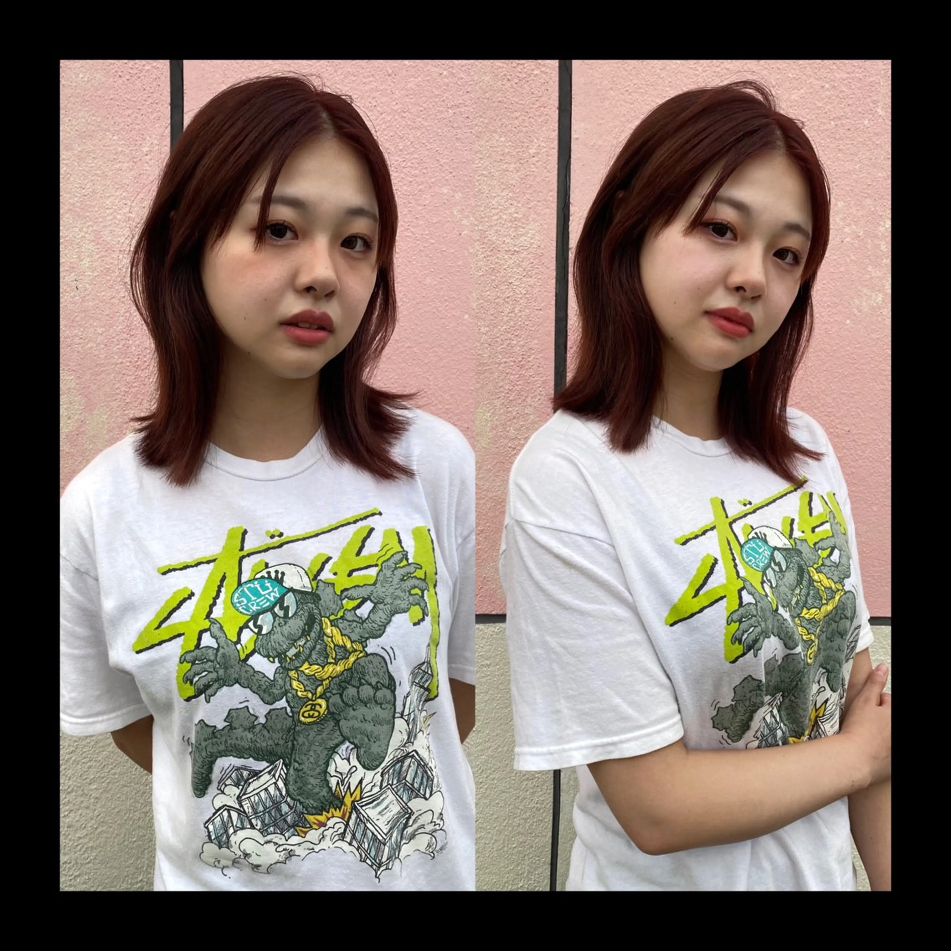 ショート カラー パーマ カット ヘアカラー トリートメント mai / linoah˚✧のヘアスタイル