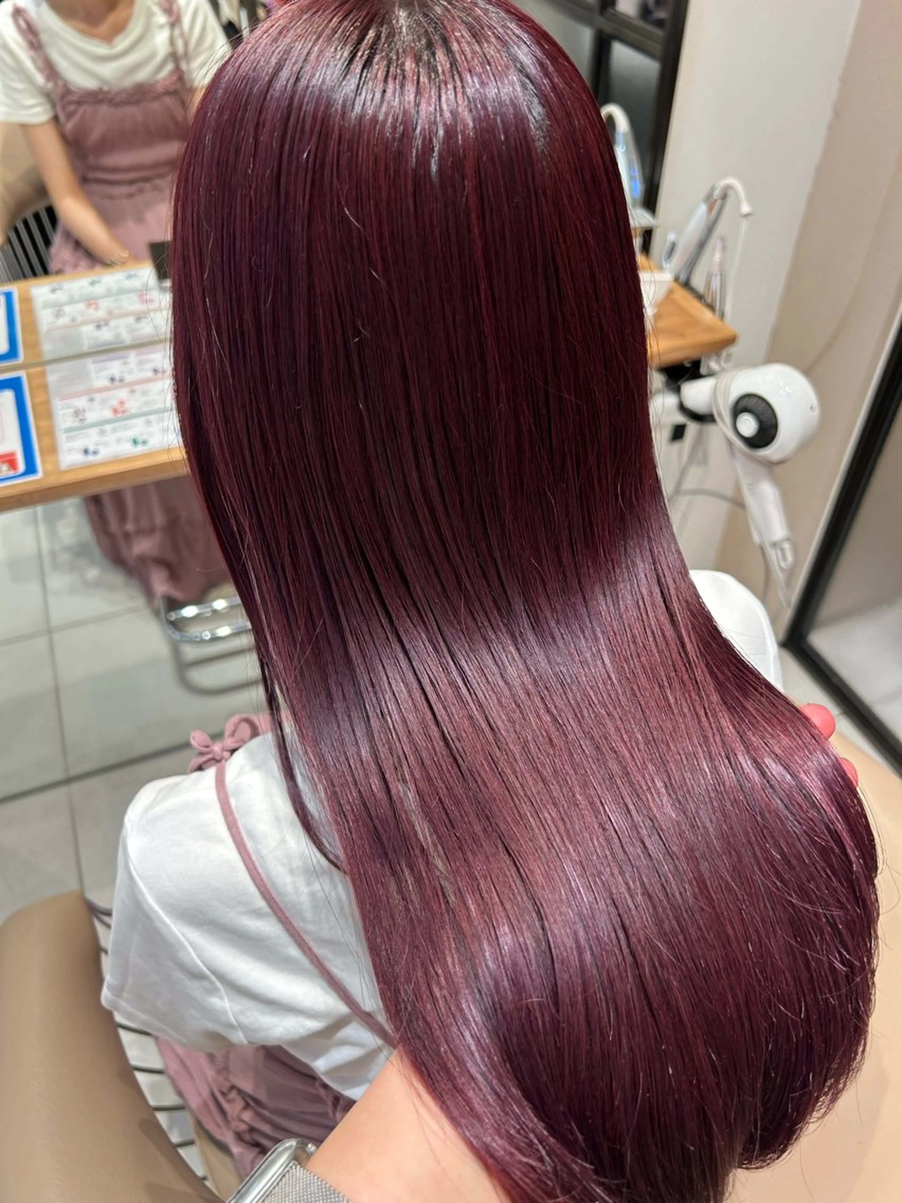 🎨ケアブリーチダブルカラー(シャンプー+ブロー+スタイリング込み)の写真