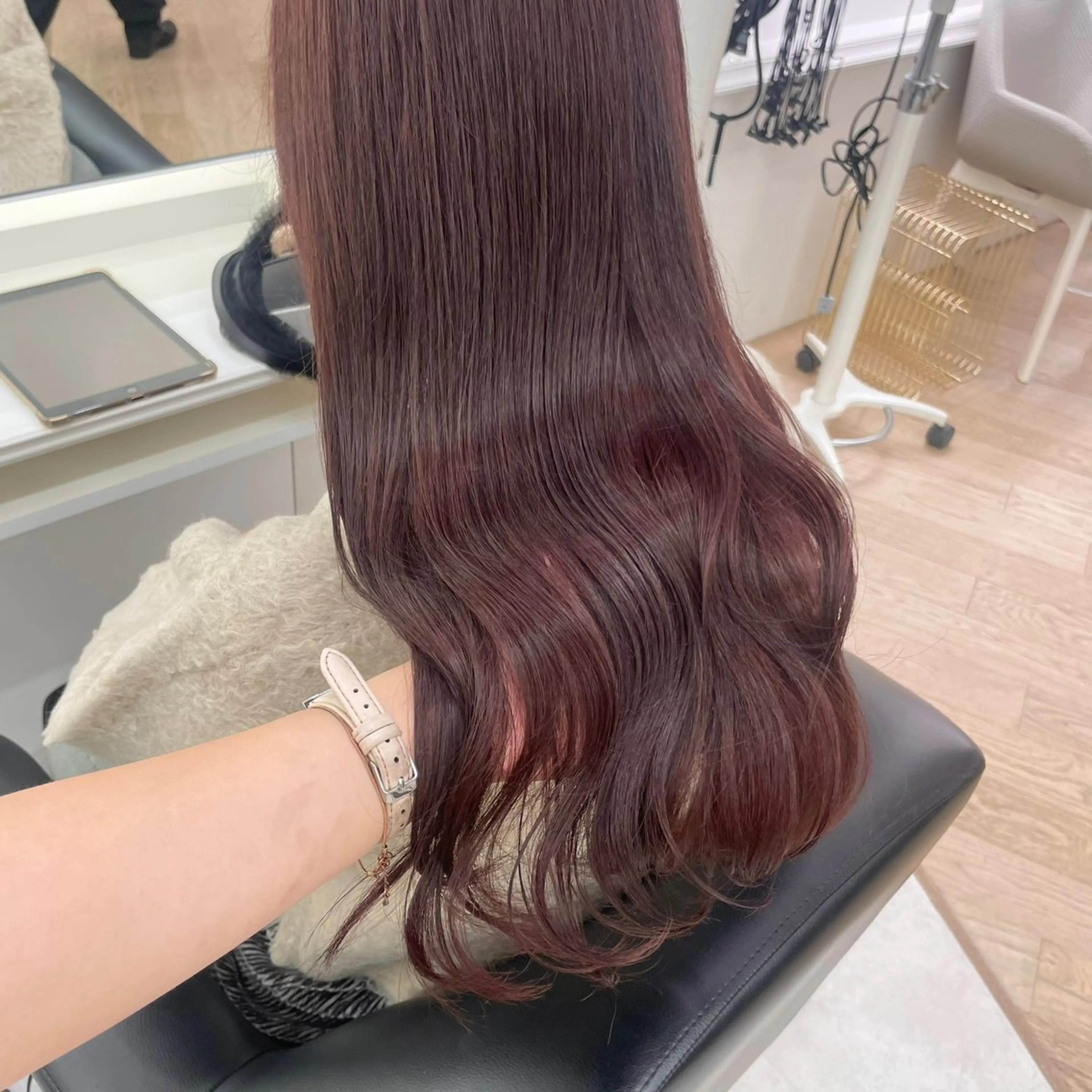 ロング カラー ダブルカラー ParveMix いしいまお🌼のヘアスタイル