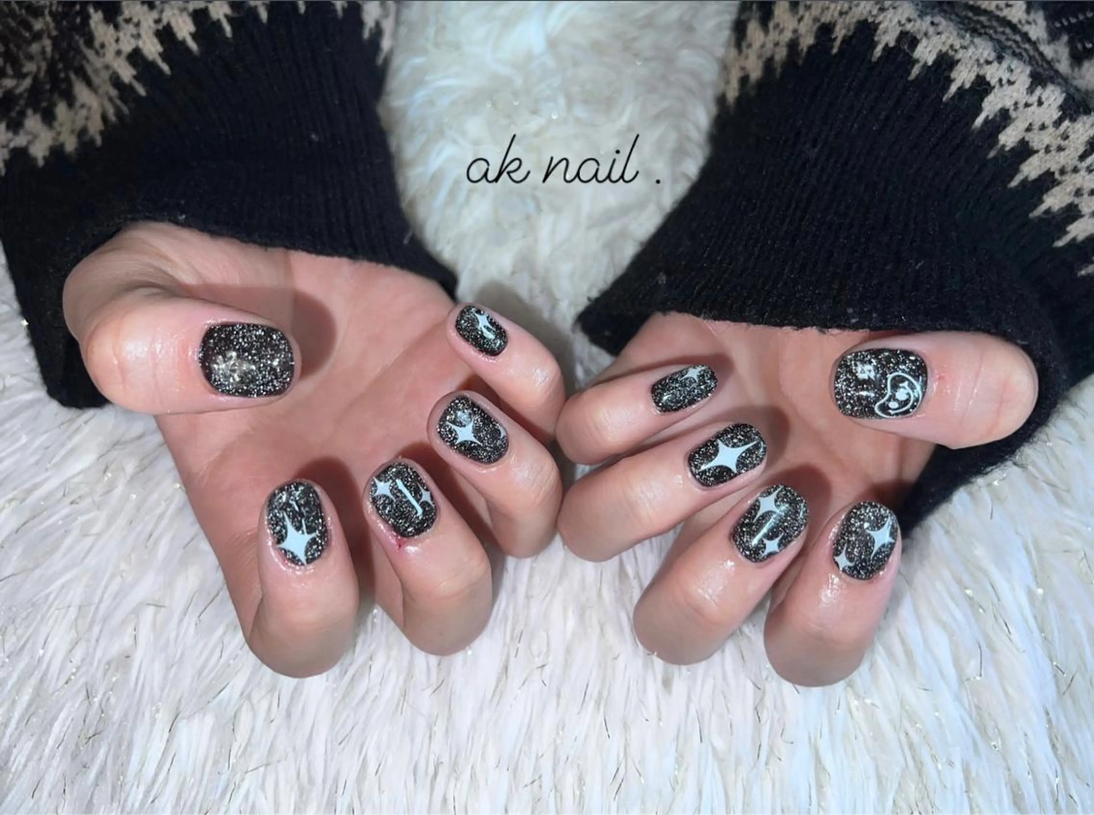 ショート ネイル ak nail .のネイルデザイン