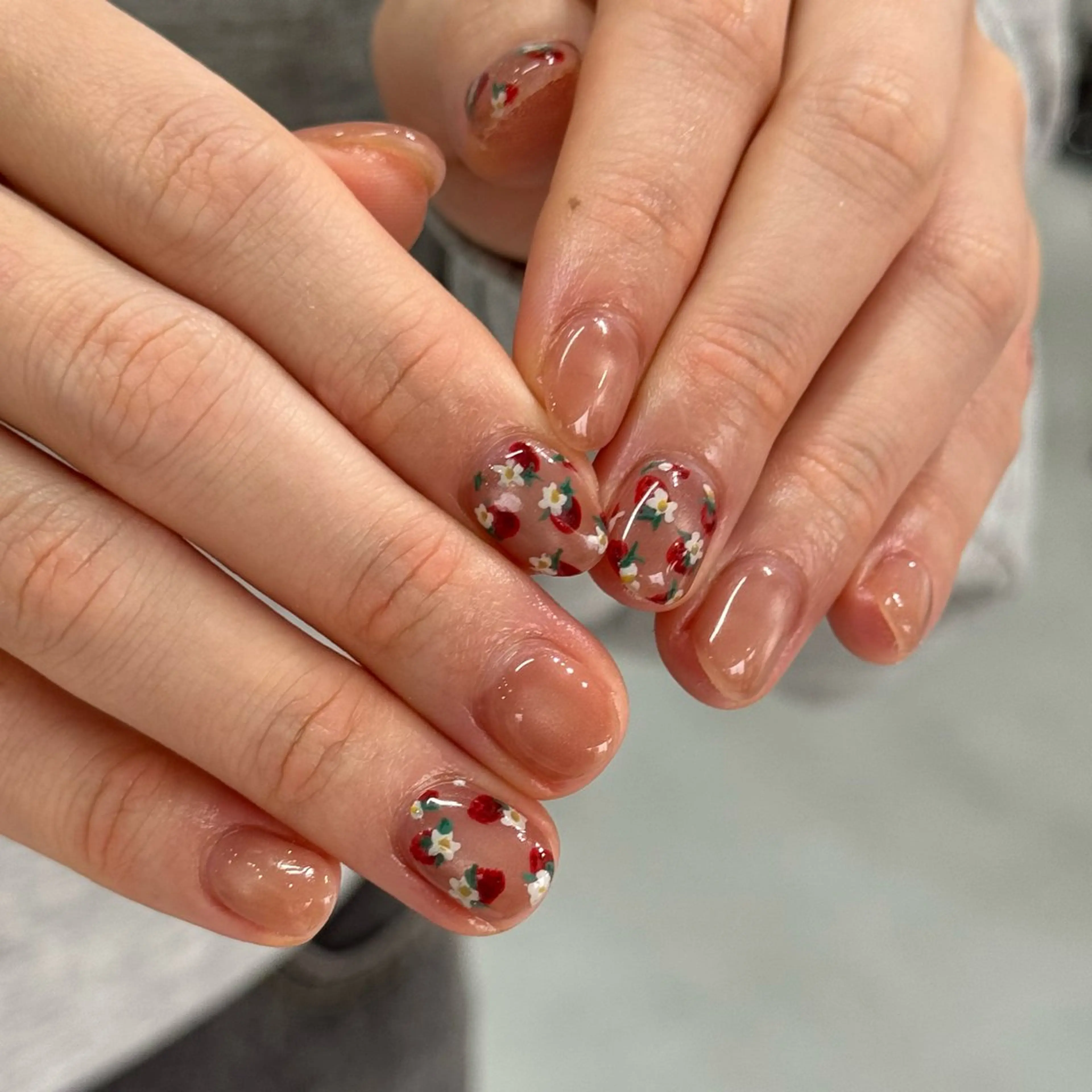 ネイル アートネイル シンプルネイル HARUKA ネイリスト福岡/薬院のネイルデザイン