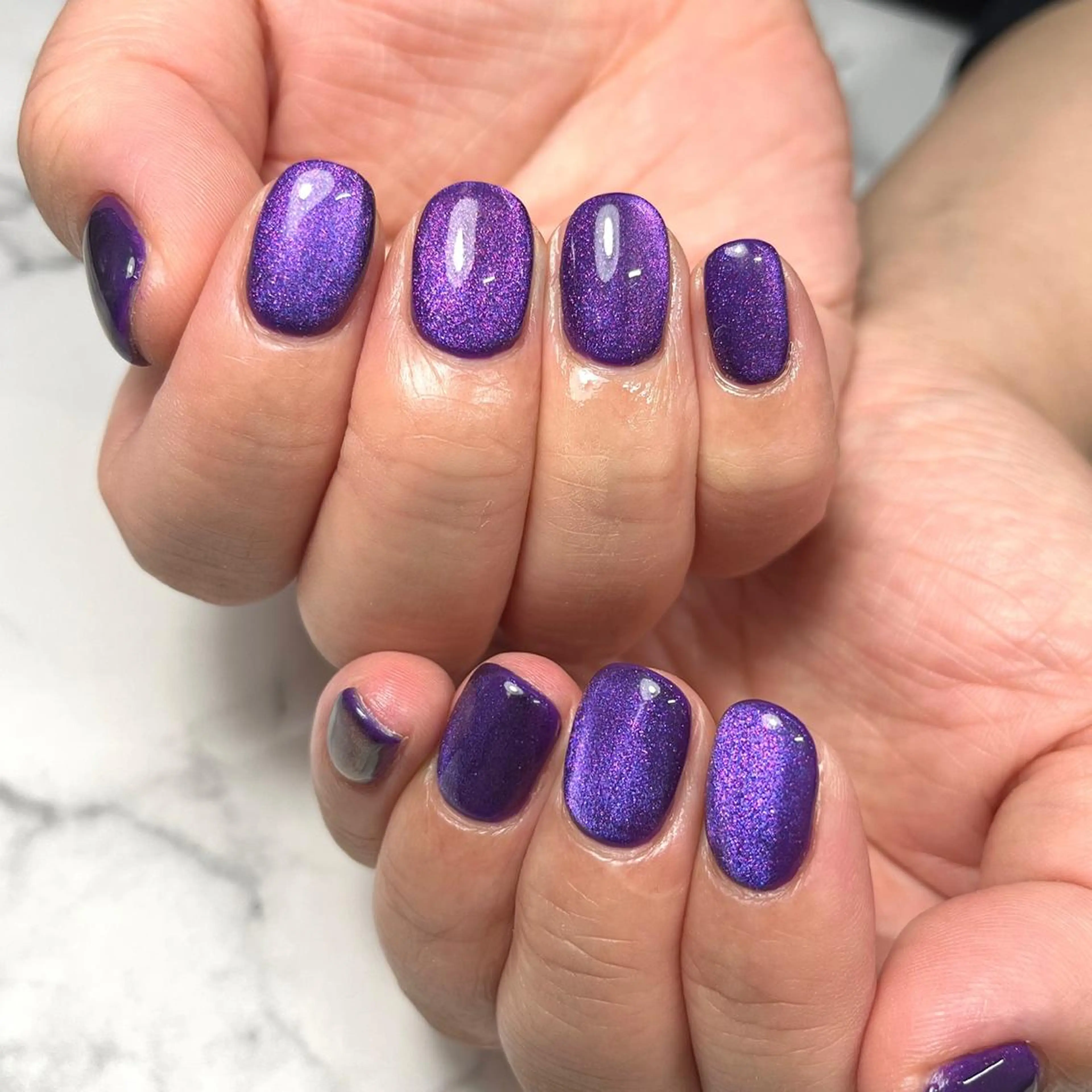 ネイル アートネイル ジェルネイル 韓国ネイル マグネットネイル ワンカラーネイル ハンドネイル NAIL NOWのネイルデザイン