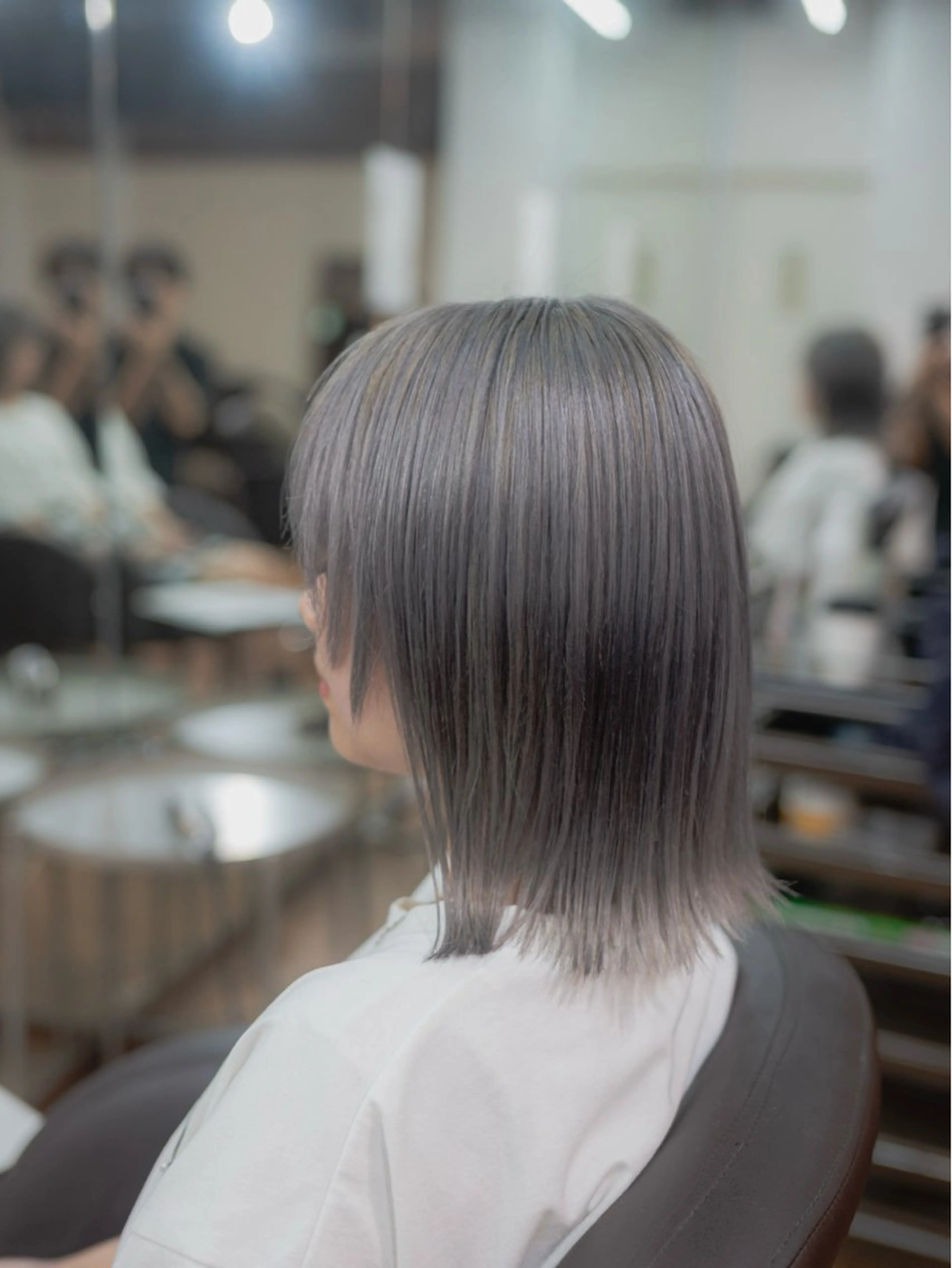 ショート ショート/ボブ ハイトーン❤️原航平のヘアスタイル