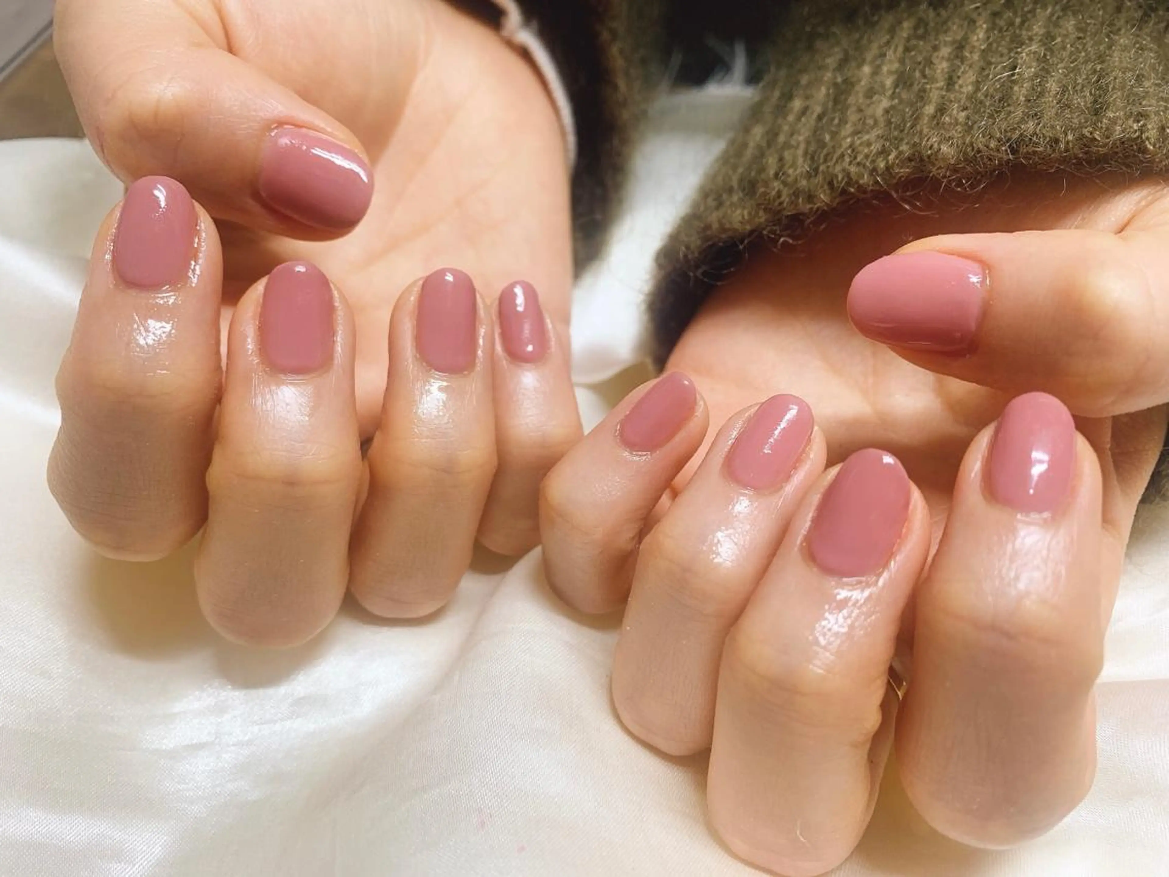 ネイル ピンク ハンドネイル mogunail &blowのネイルデザイン