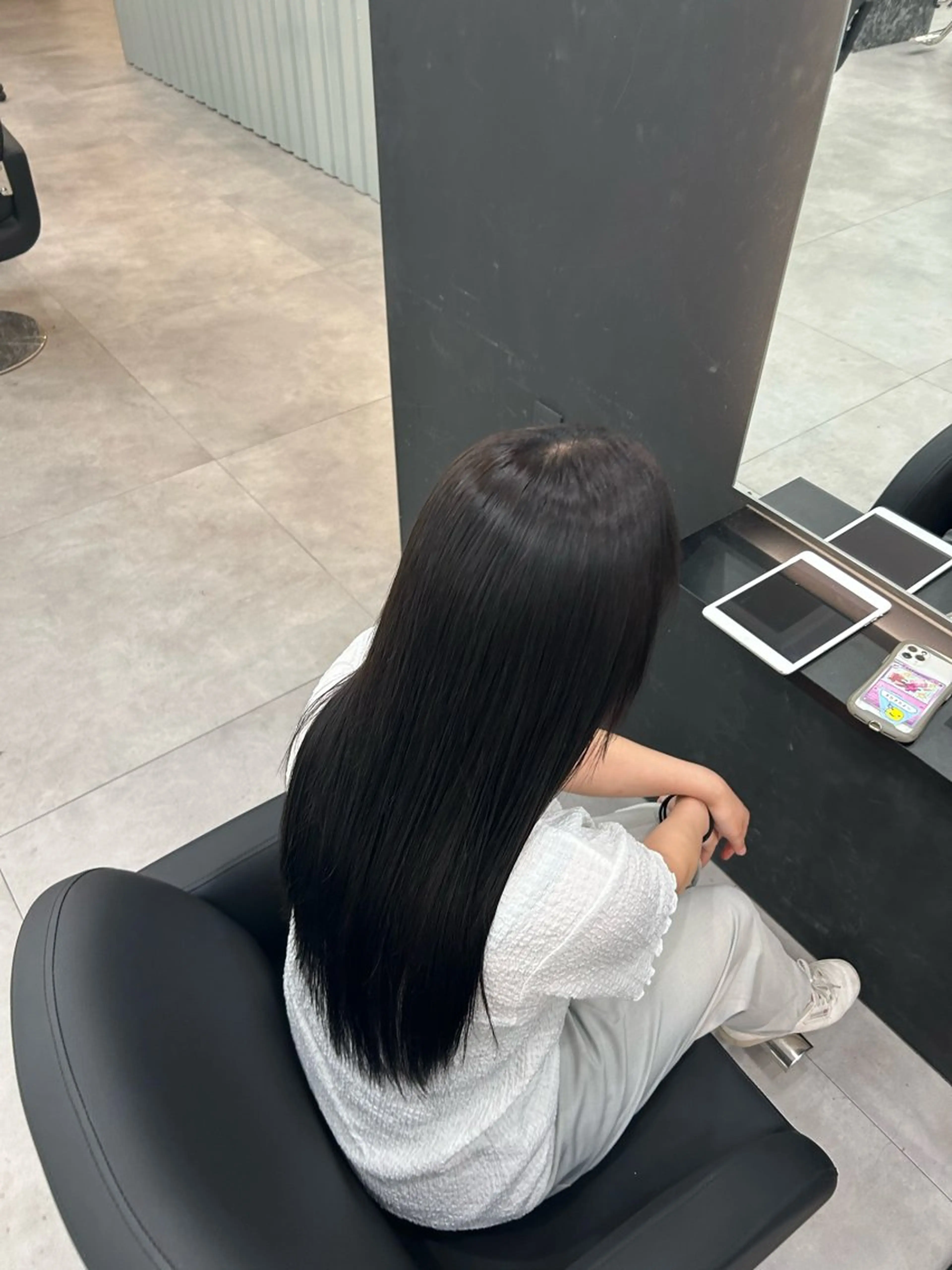 カラー 山田 航平のヘアスタイル