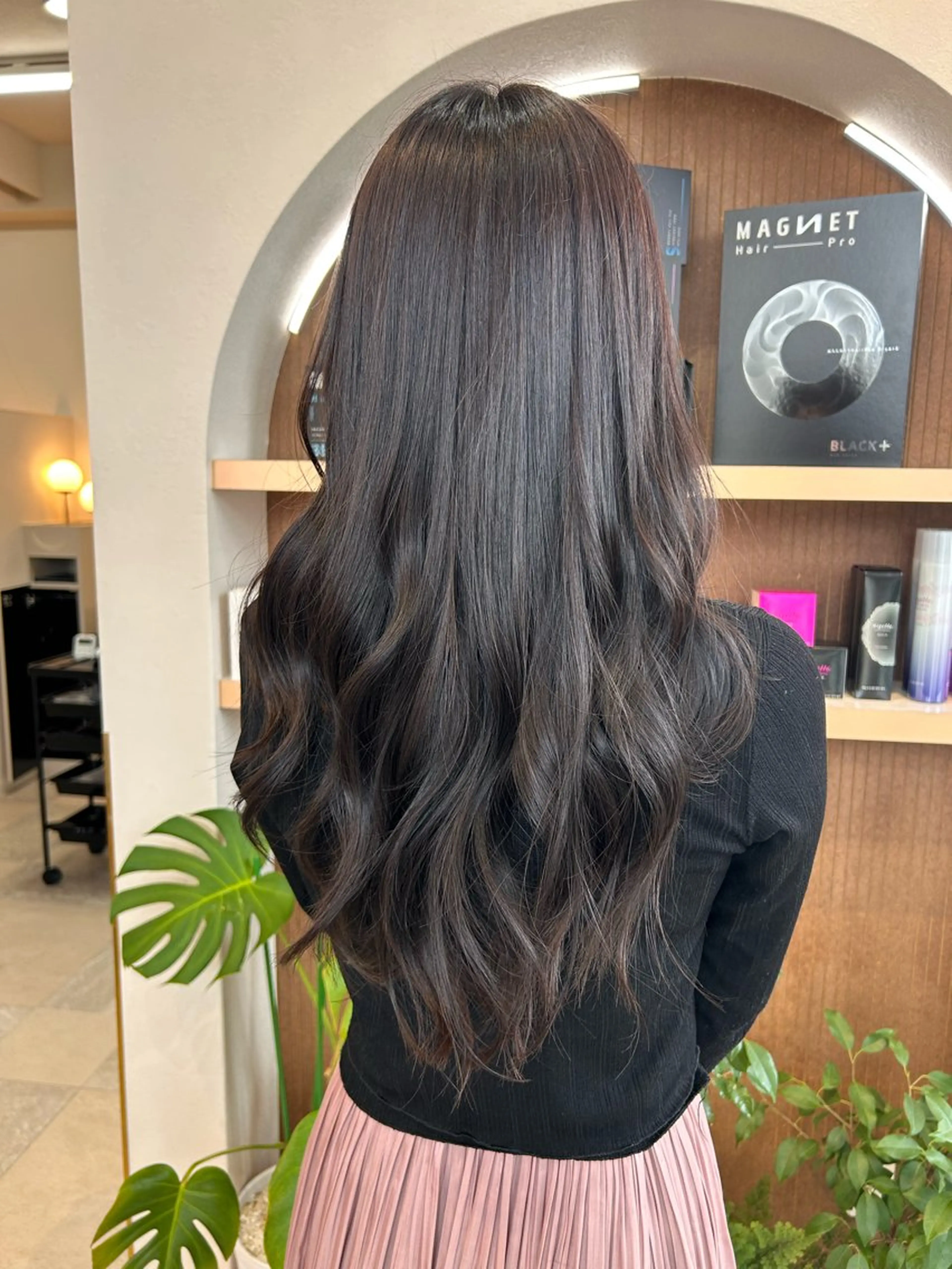 ロング レイヤーカット ロング カット ヘアカラー roan宗像店 Megumiのヘアスタイル