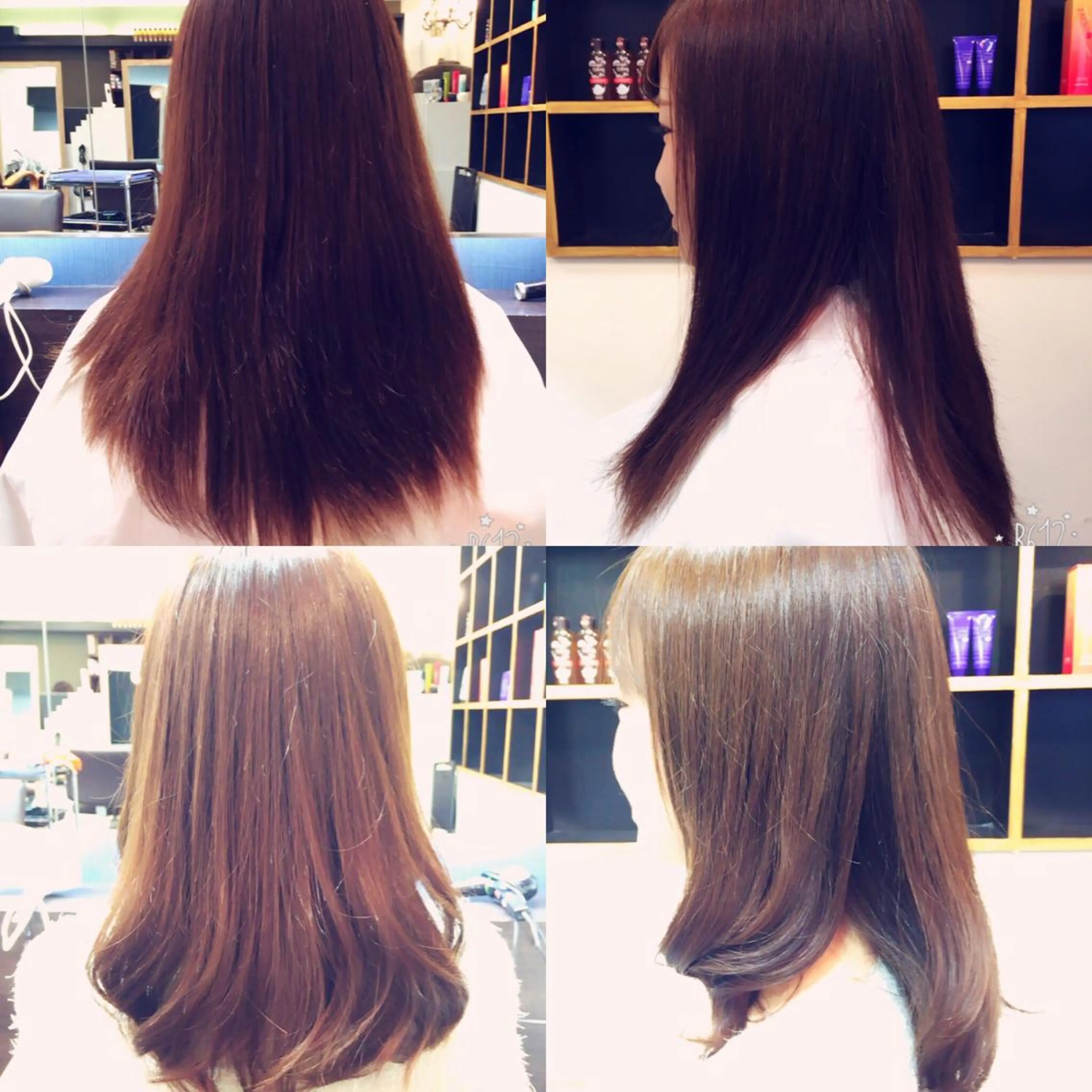 ミディアム セミロング 前之園 ひかるのヘアスタイル