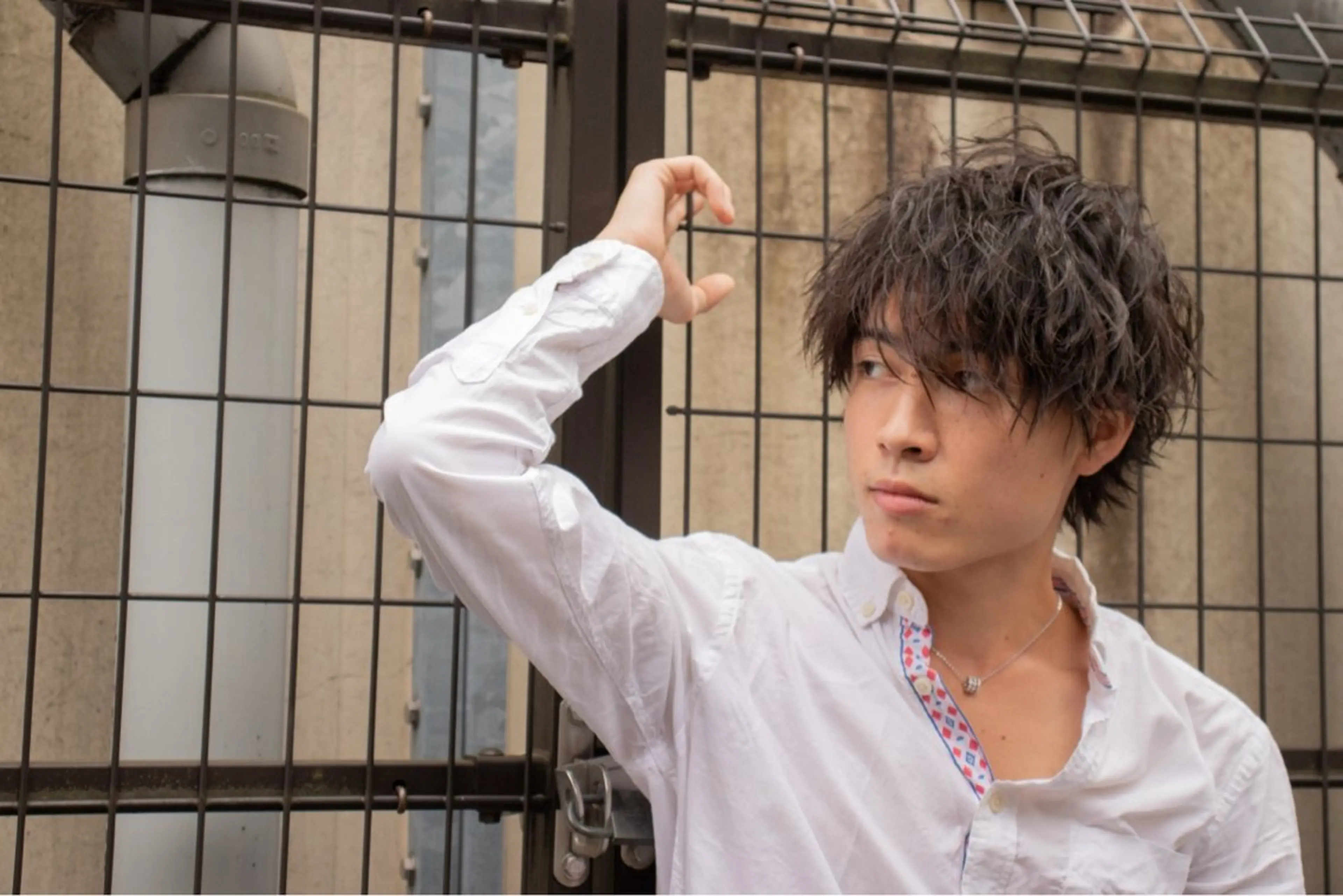 パーマ メンズ メンズ特化LIBER 石川玲央のヘアスタイル