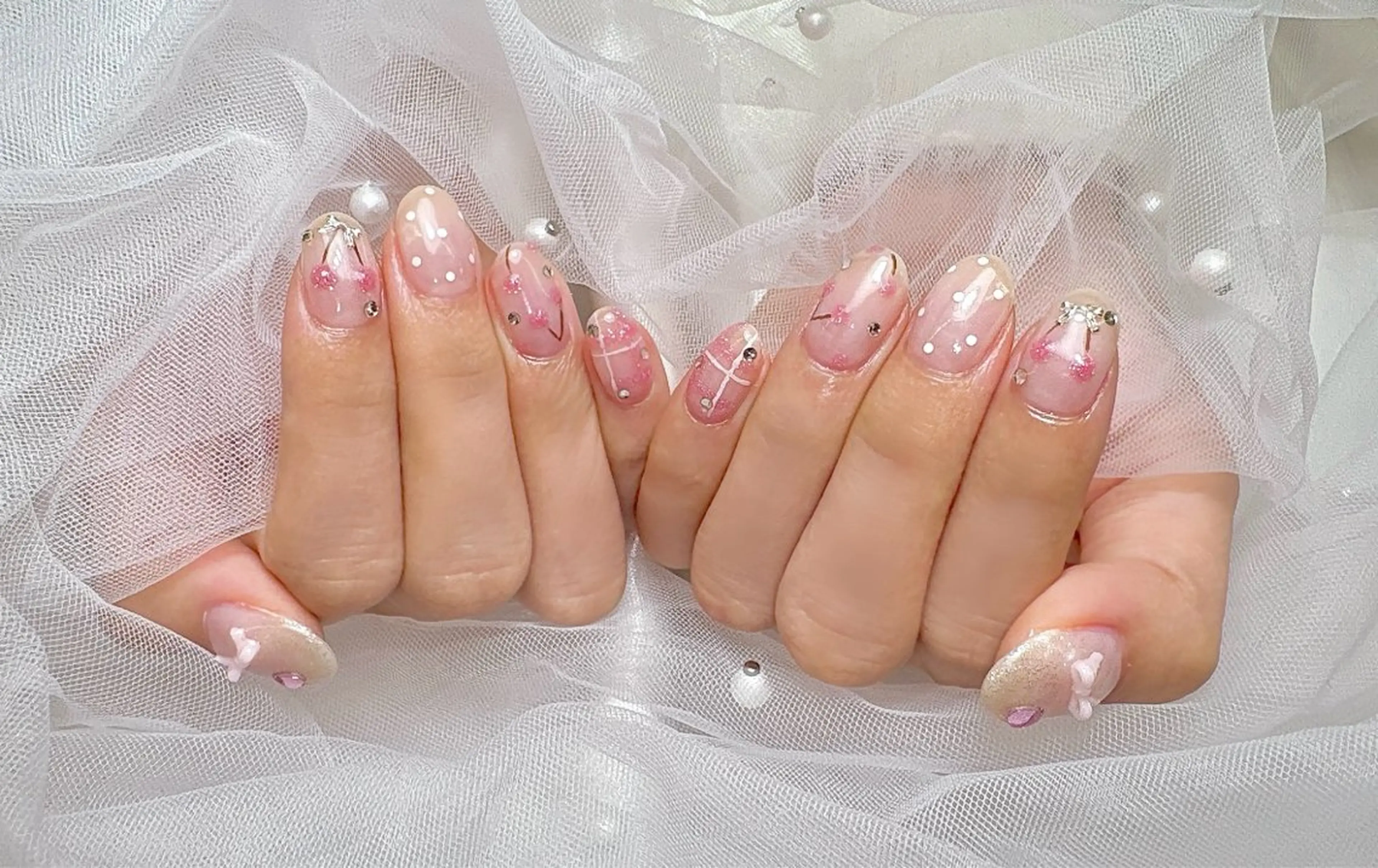 ネイル ハンドネイル KARIN🍓🐯 ￤心斎橋のネイルデザイン