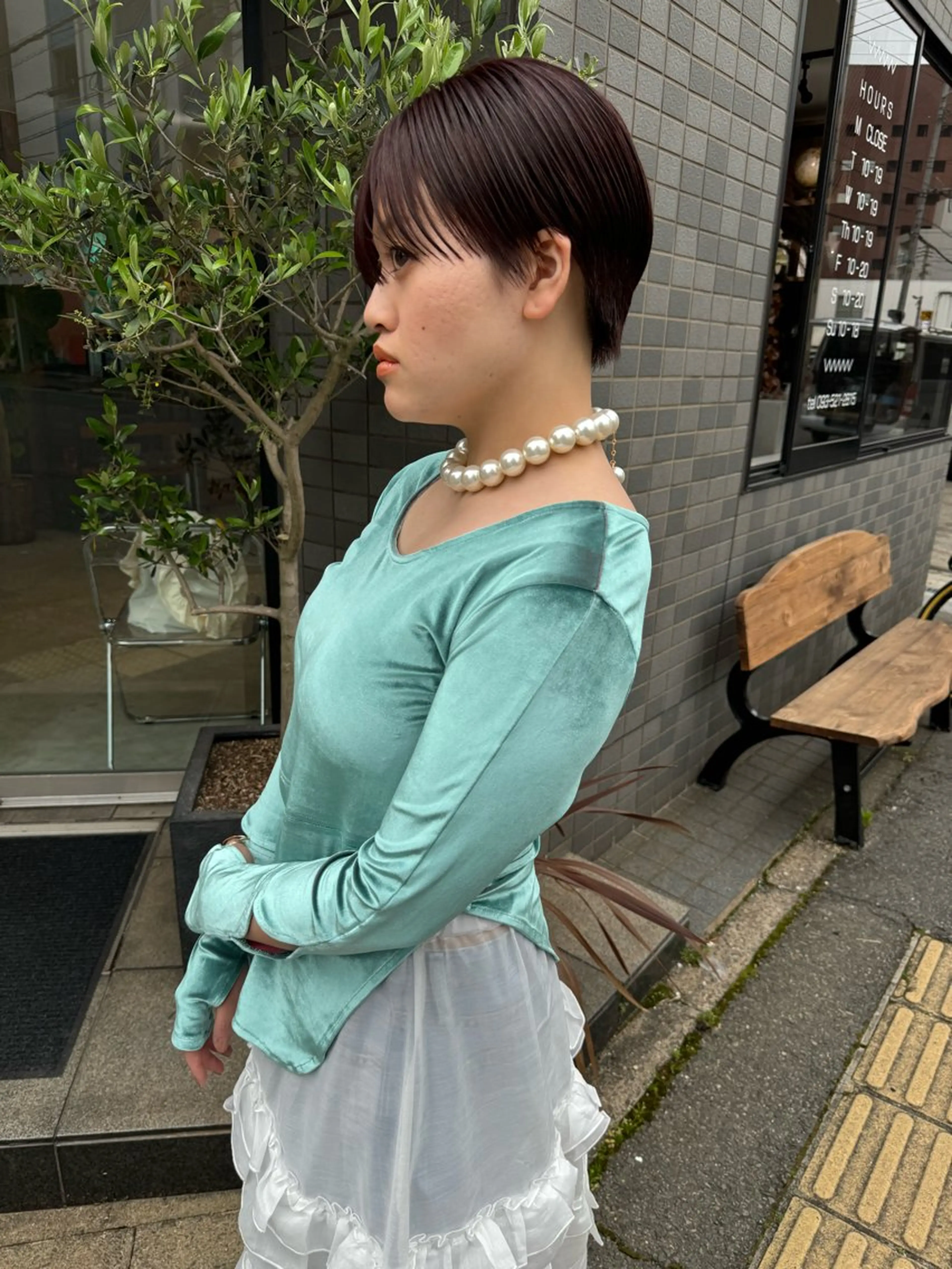 ショート カット (h)wim ウィムのヘアスタイル