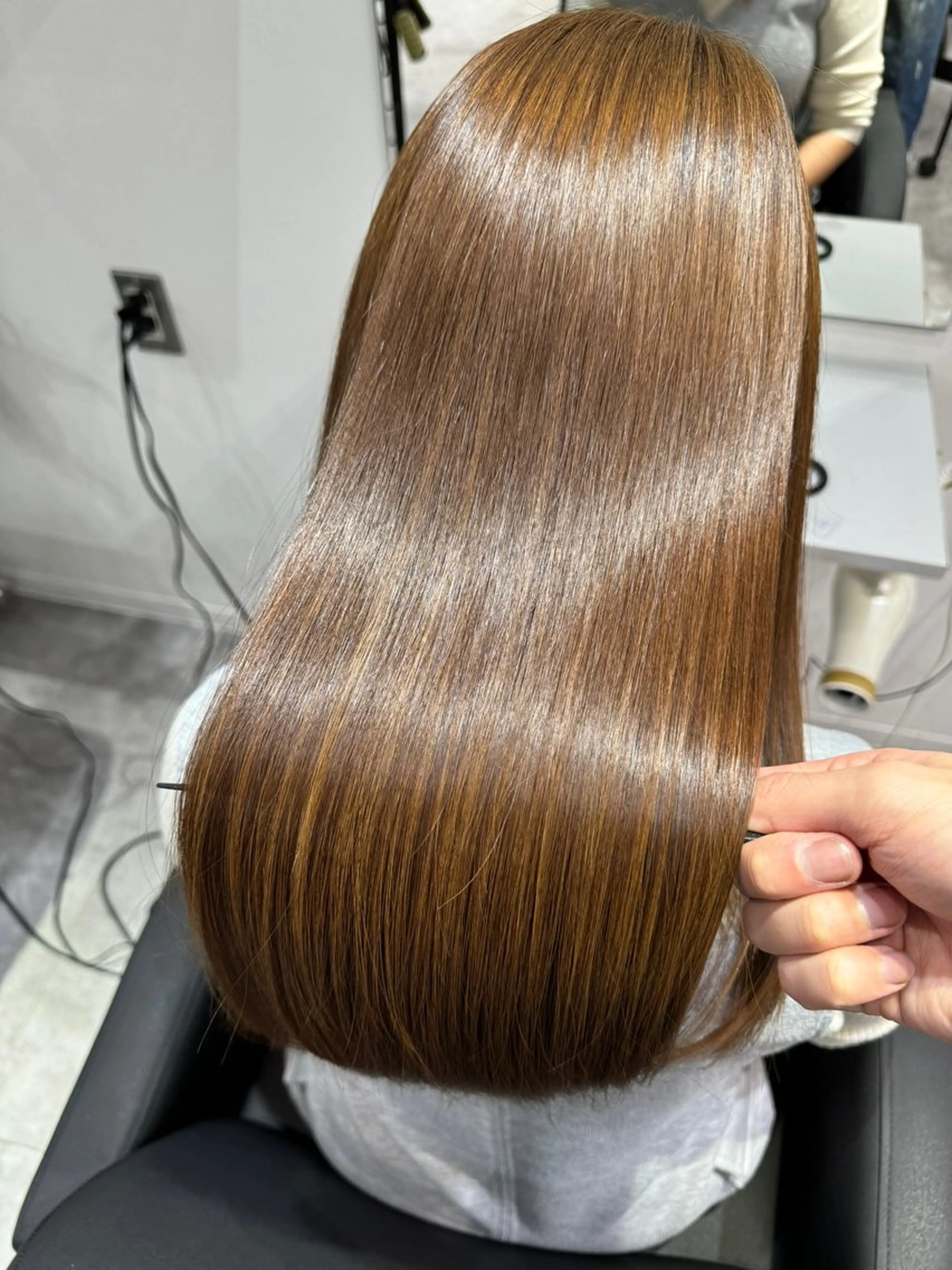 ロング カット トリートメント 💎レイヤーカット× 髪質改善💎後藤陸のヘアスタイル