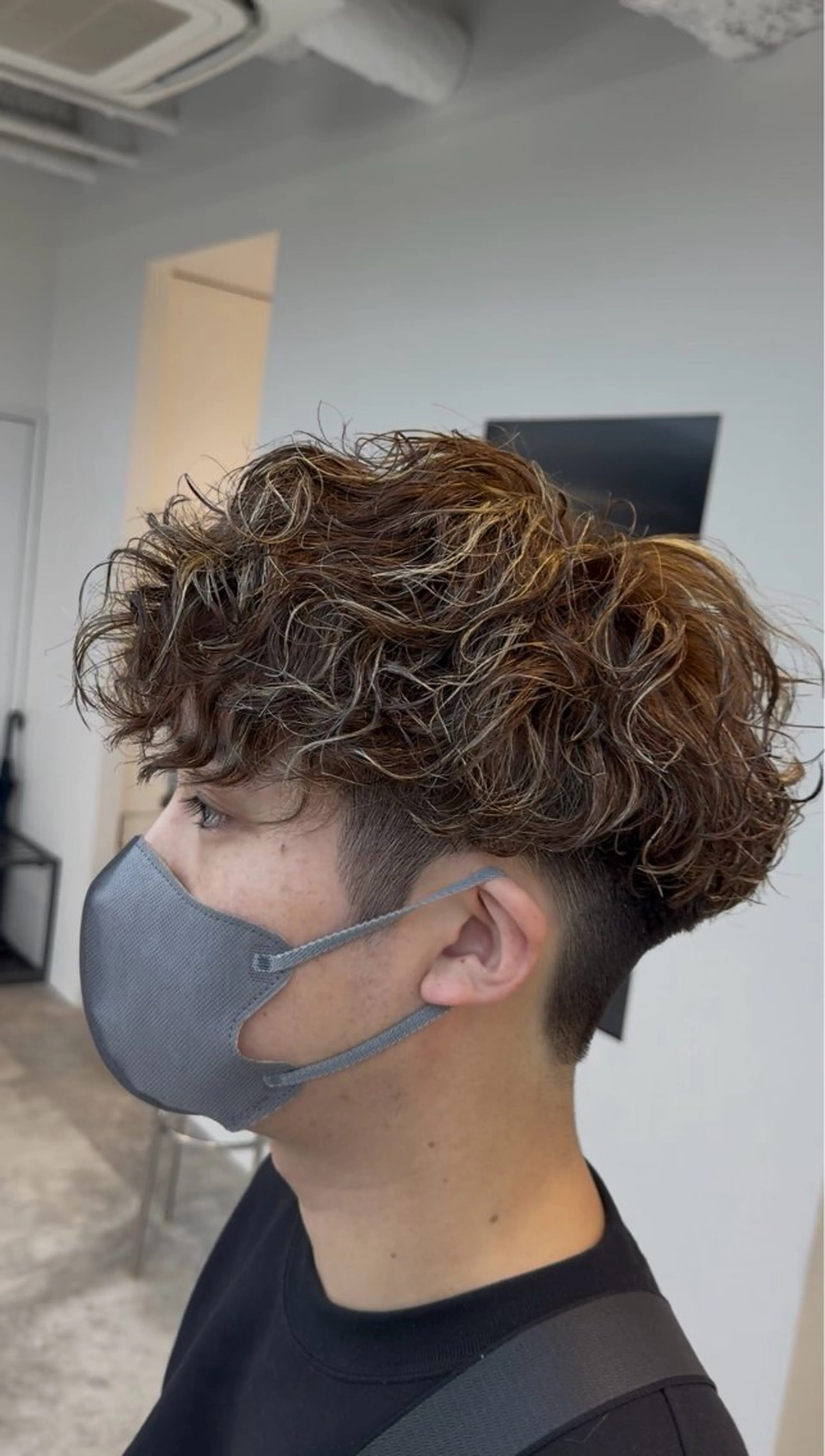 ショート カラー パーマ カット ヘアカラー パーマ fifth 児玉達哉 当日予約🙆のヘアスタイル