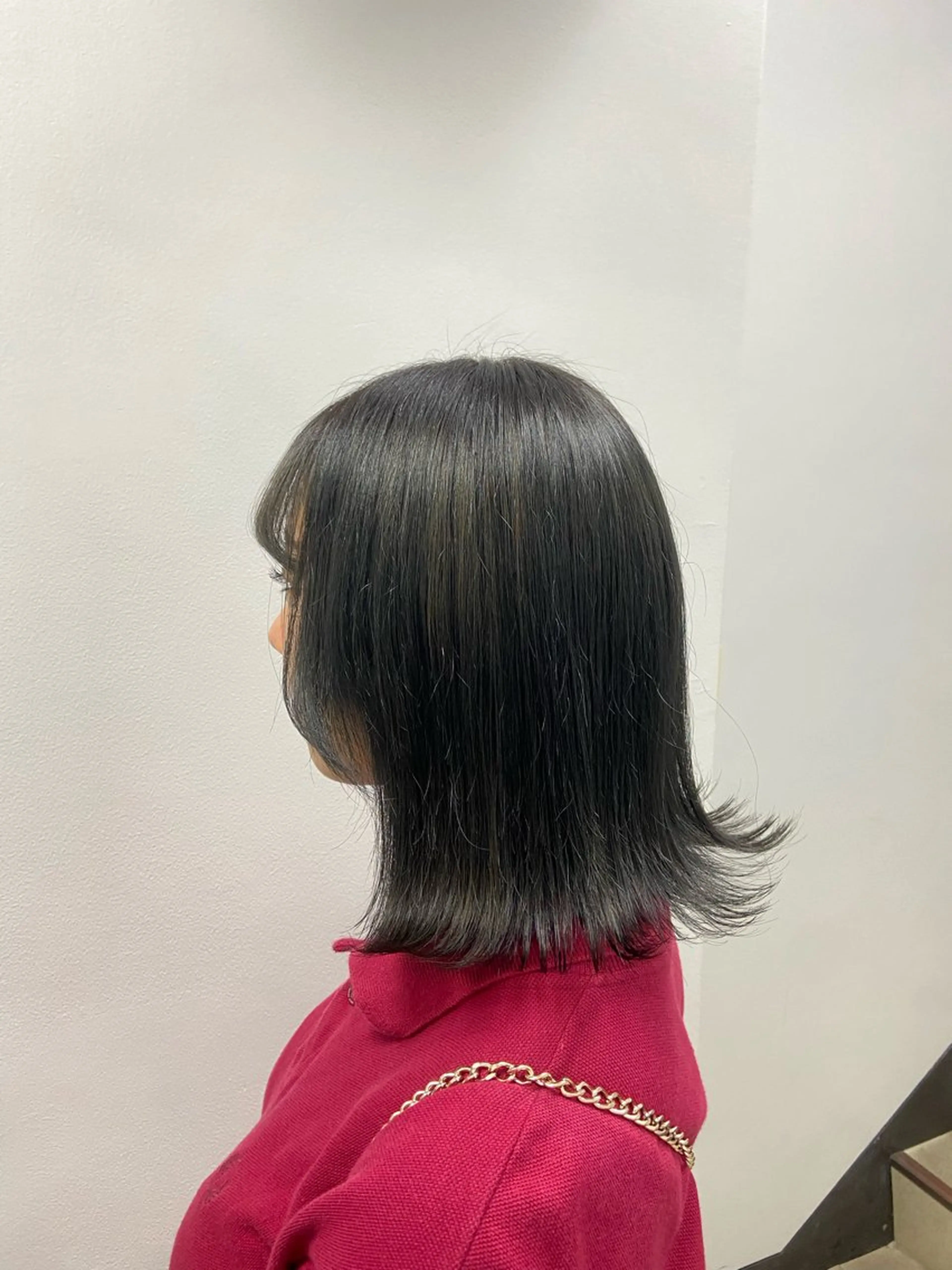 ミディアム カラー ヘアアレンジ Over hair_ misakiのヘアスタイル