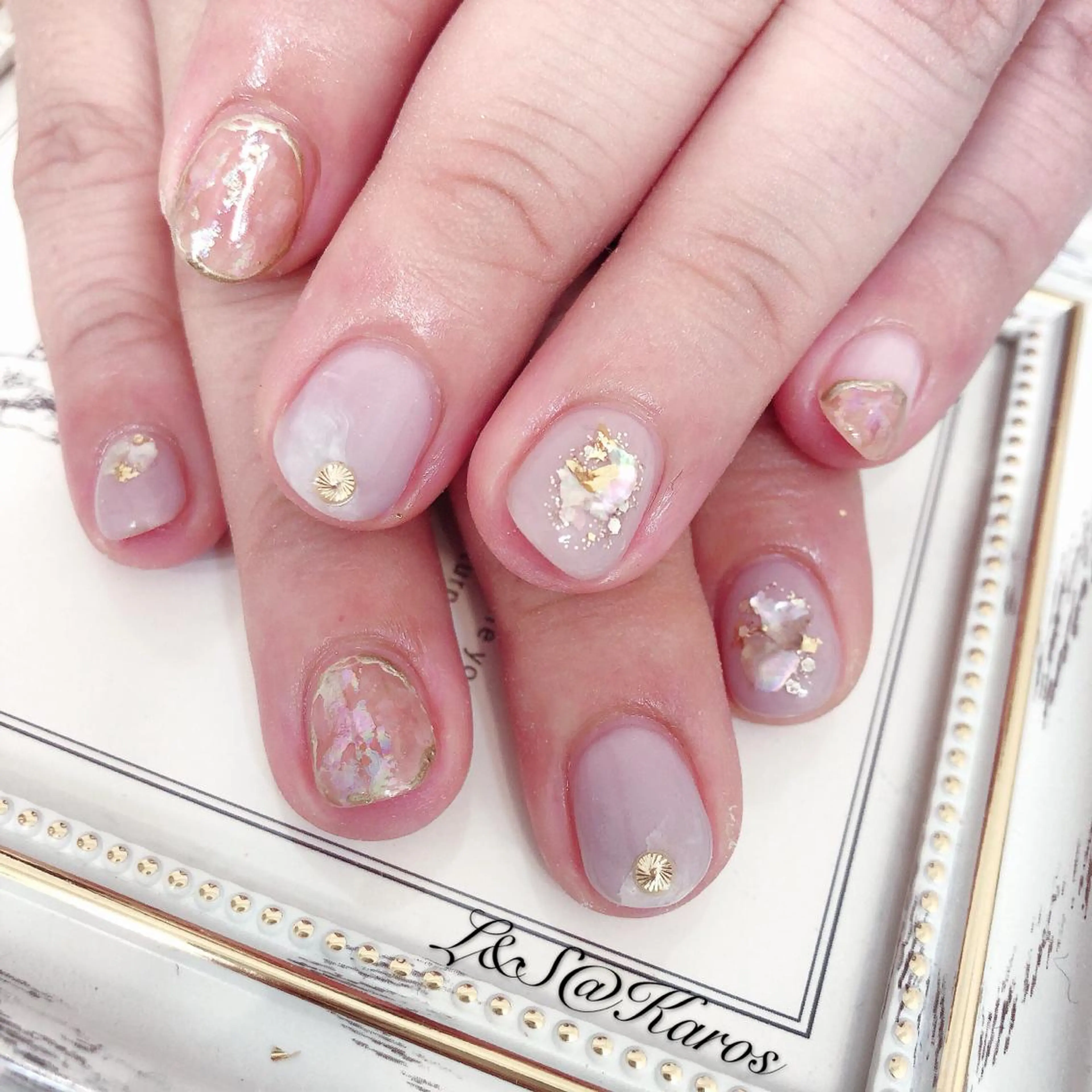 ネイル ハンドネイル L&S@ Karosのネイルデザイン