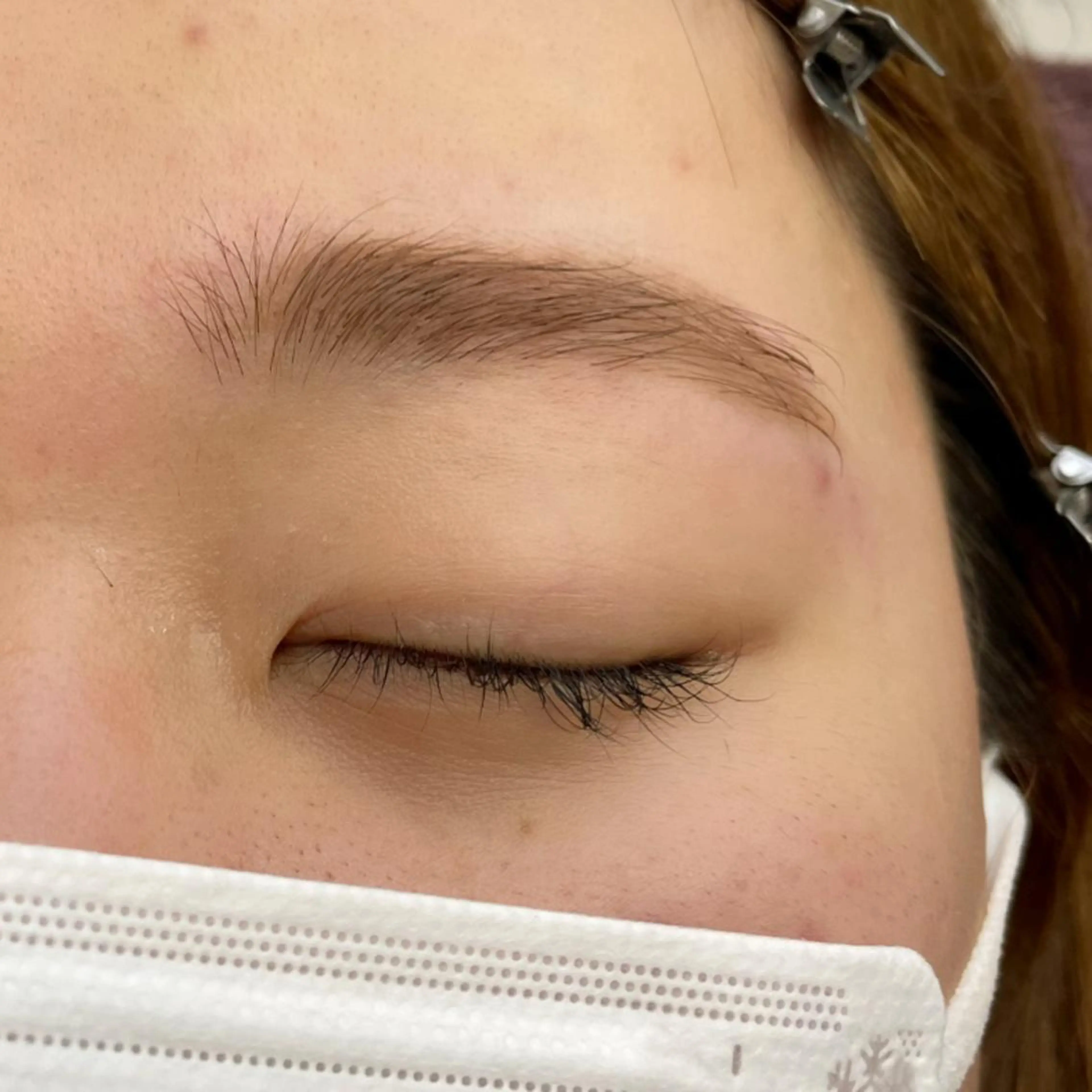 カラー アイブロウ ワックス脱毛 その他(アイブロウ) 鍵山 千秋のヘアスタイル