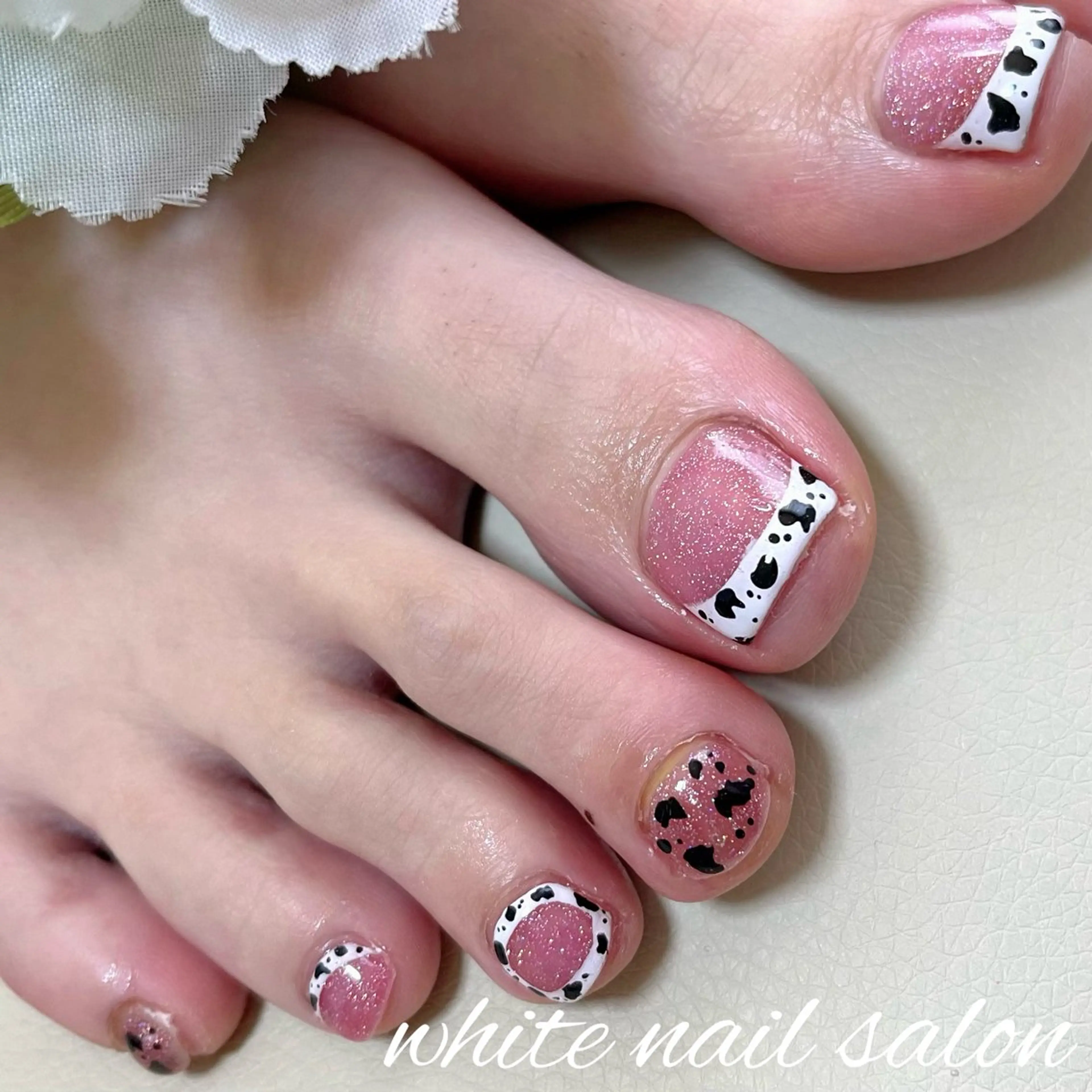 ネイル フットネイル white nail salonのネイルデザイン