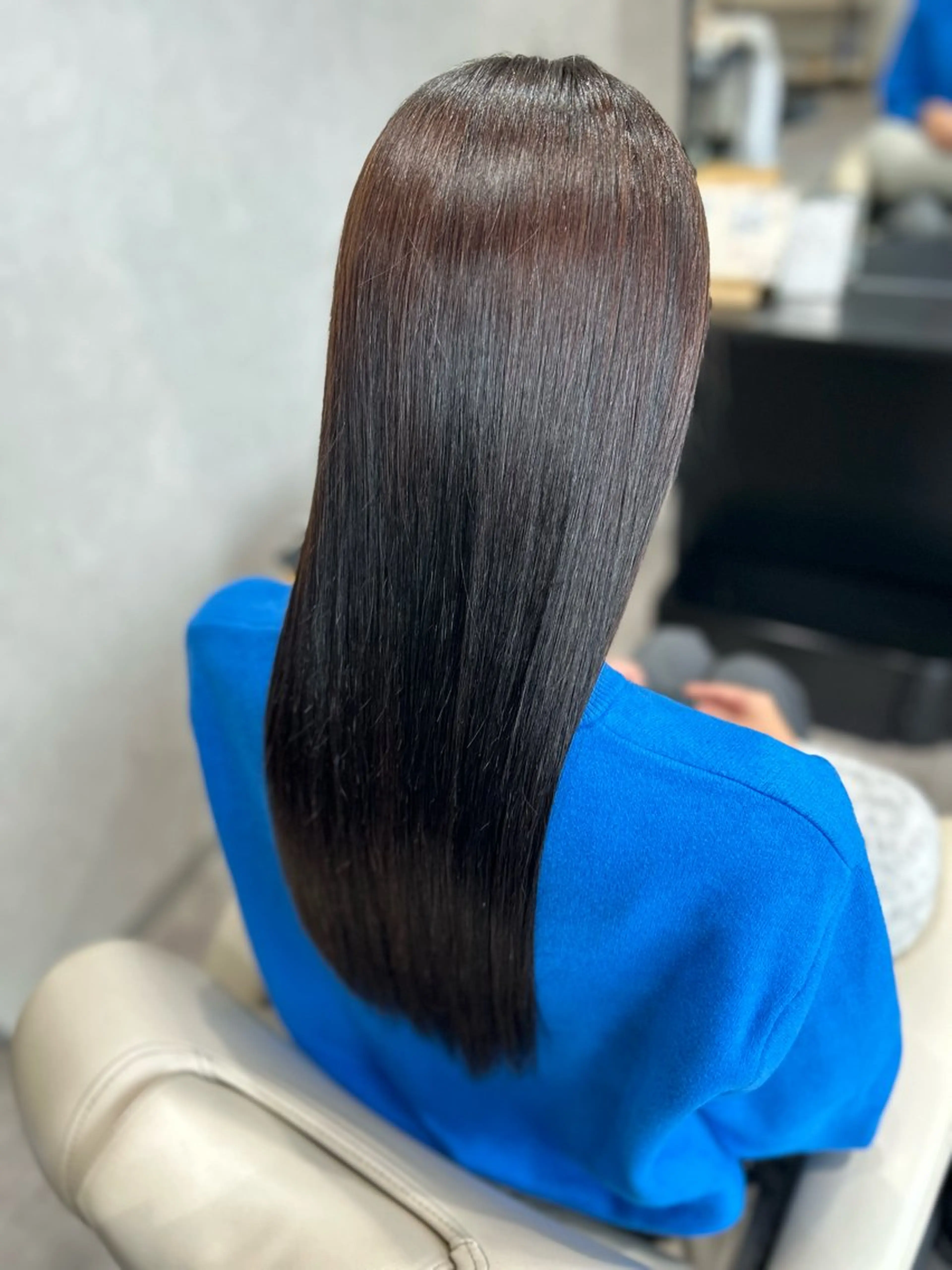 ロング 髪質改善 トリートメント カット トリートメント ヘッドスパ Mintleaf🌿 akihoのヘアスタイル