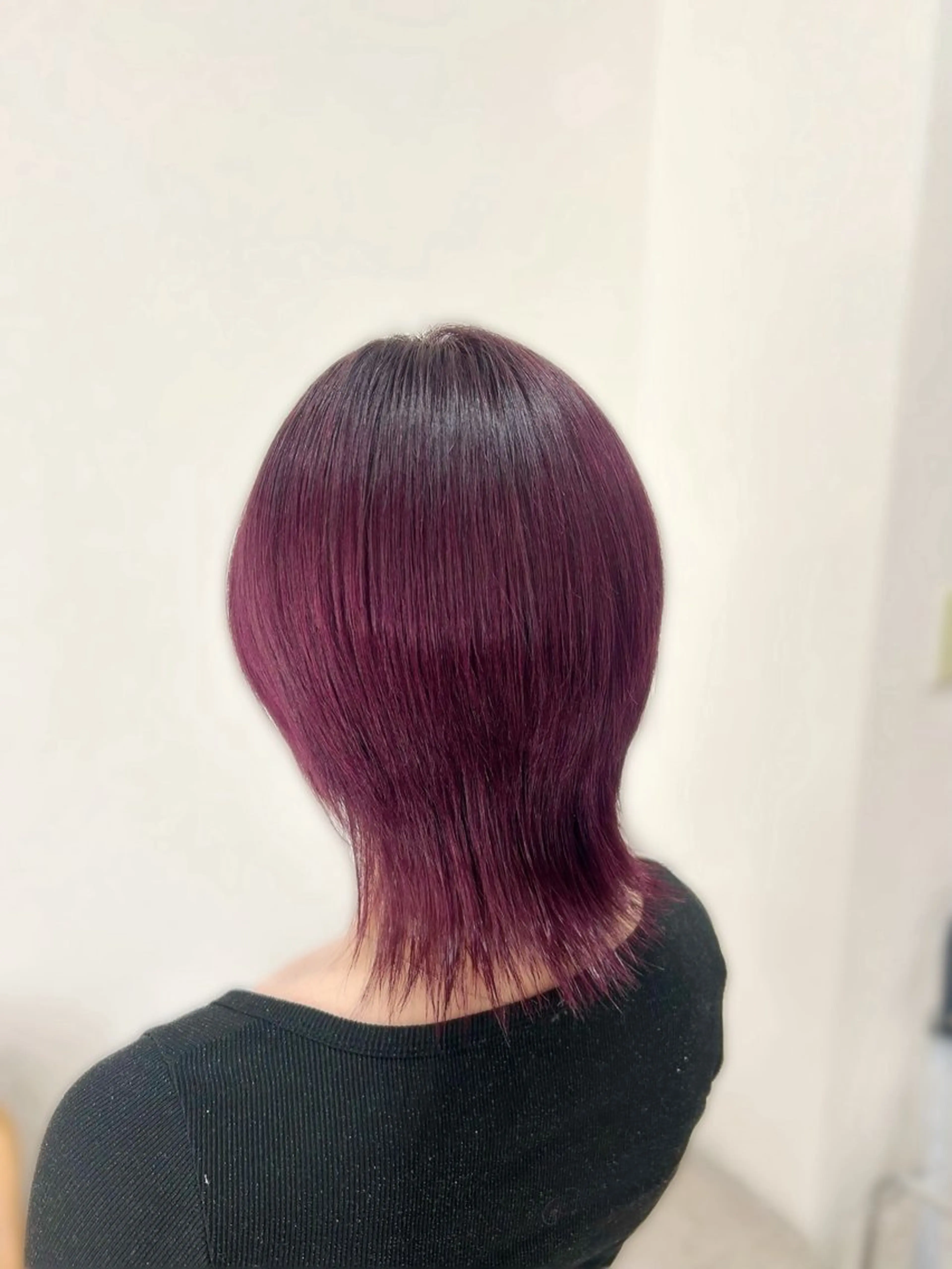 カラー レッドカラー ヘアカラー 袈叶 ✨のヘアスタイル