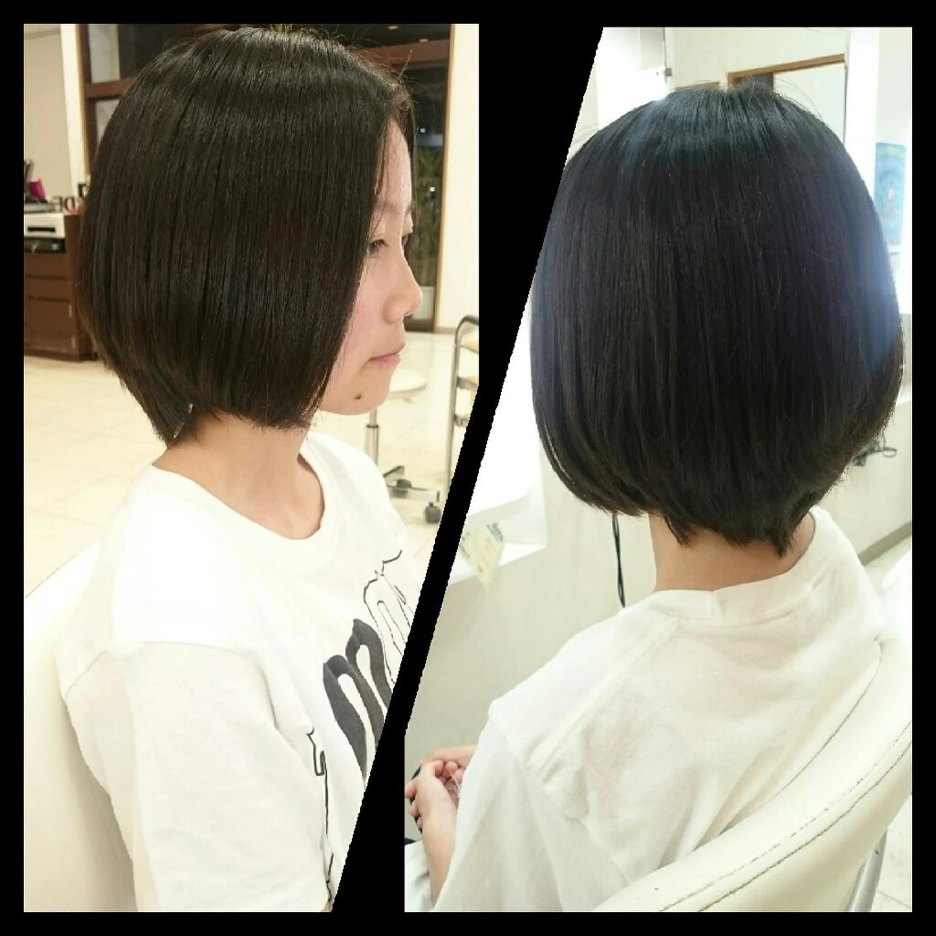 ショート ショートボブ ボブ ショートヘア ｷﾝｼﾞｮｳ ｴﾅﾐのヘアスタイル