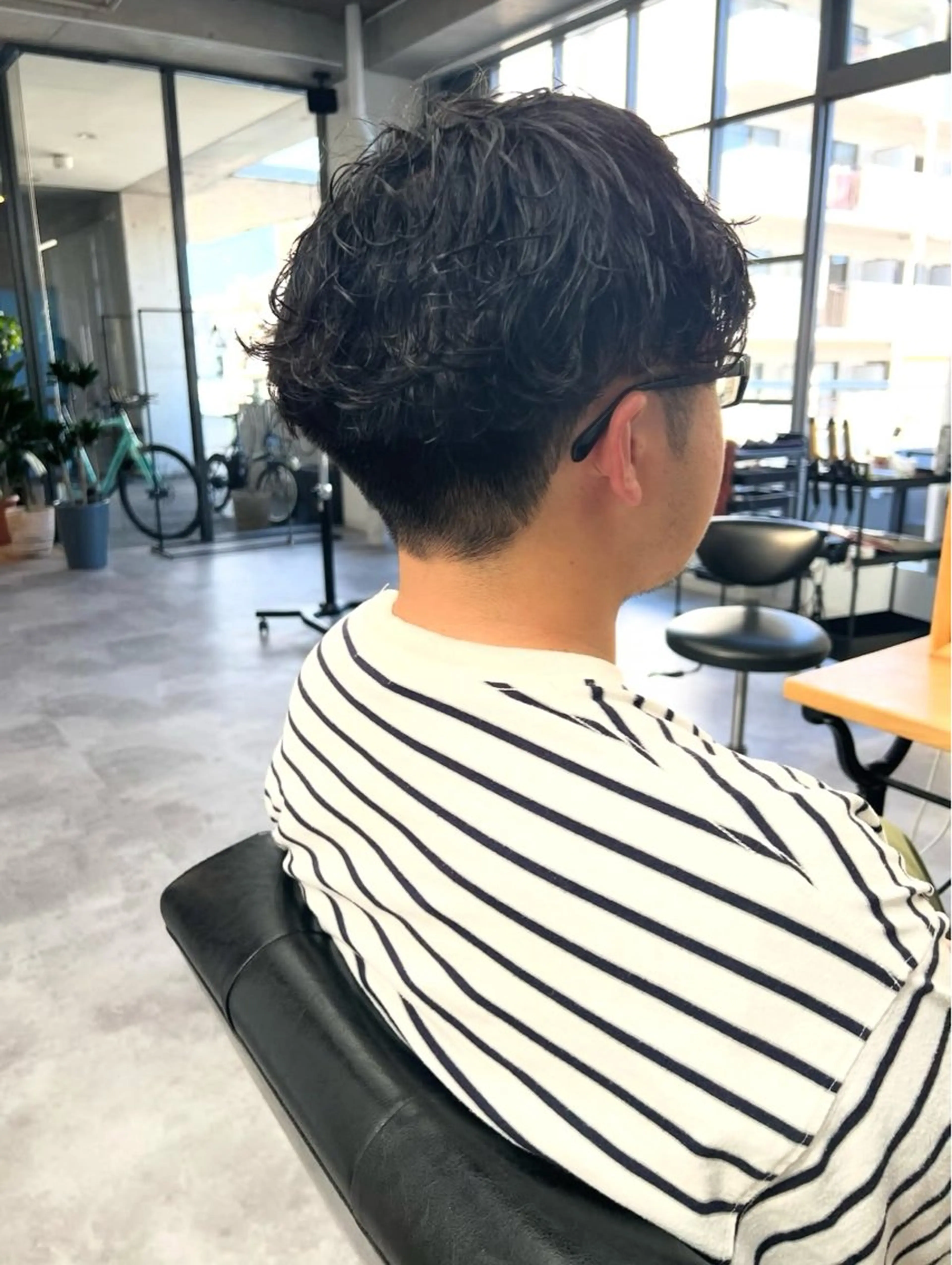 ショート メンズ メンズパーマ カット パーマ ショートカット/ 岡山駅前/KAZUのヘアスタイル