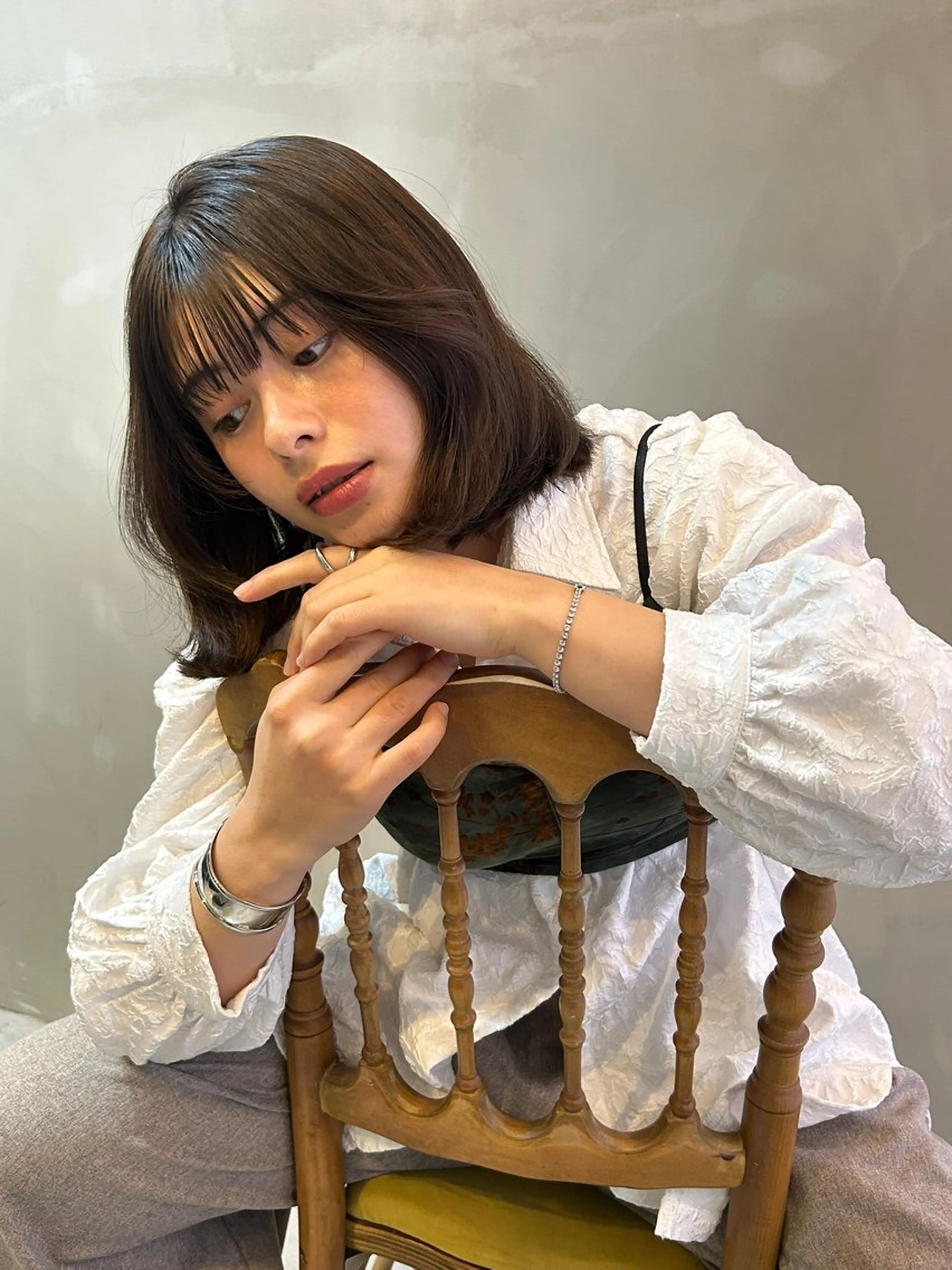 ショート カラー カット ヘアカラー トリートメント ショート/ボブ/ 心斎橋/宮脇美奈のヘアスタイル