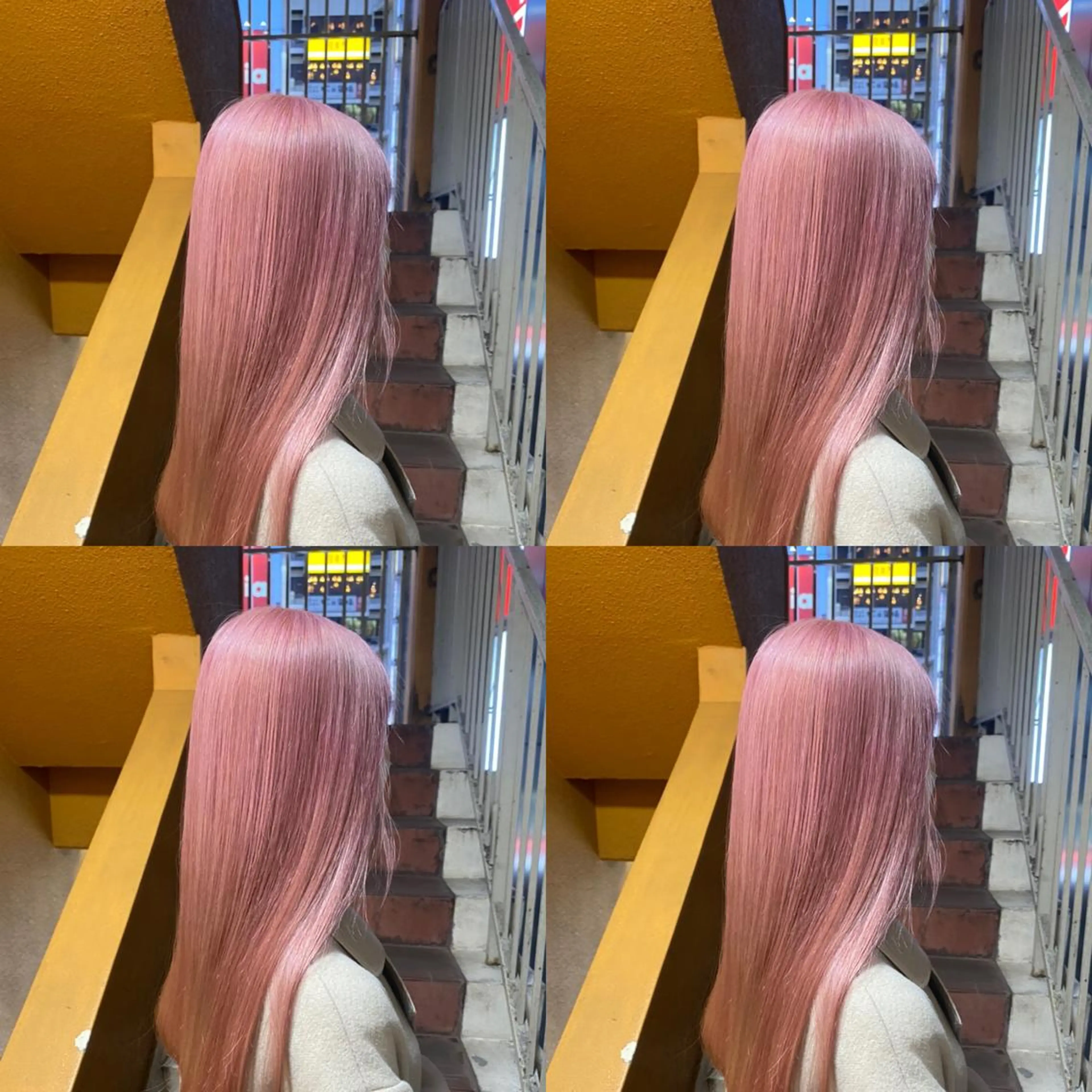 ミディアム カラー レイヤー×髪質改善 マネージャー安藤光司のヘアスタイル