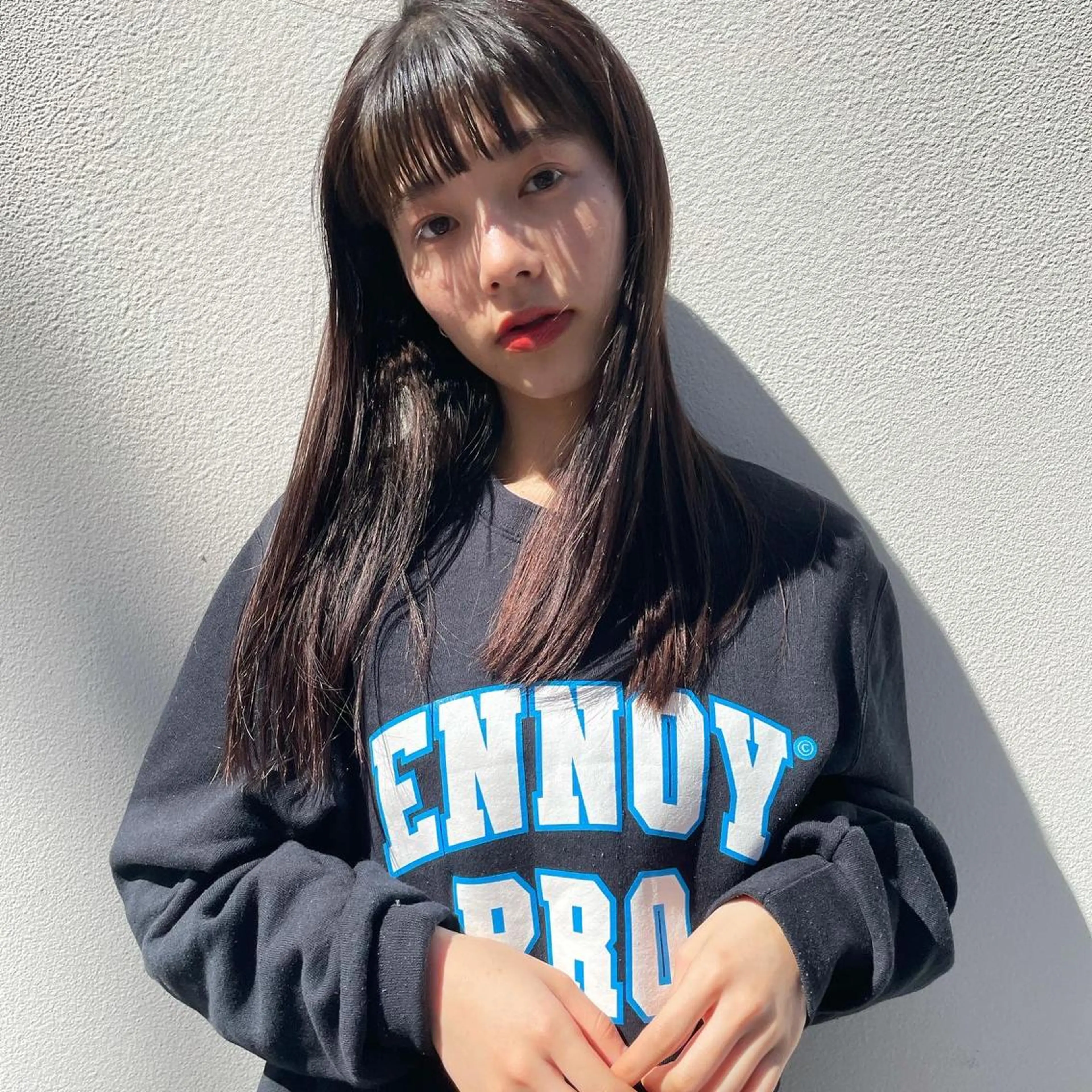 ロング カラー 嶋佐 昌大 シマサマオのヘアスタイル
