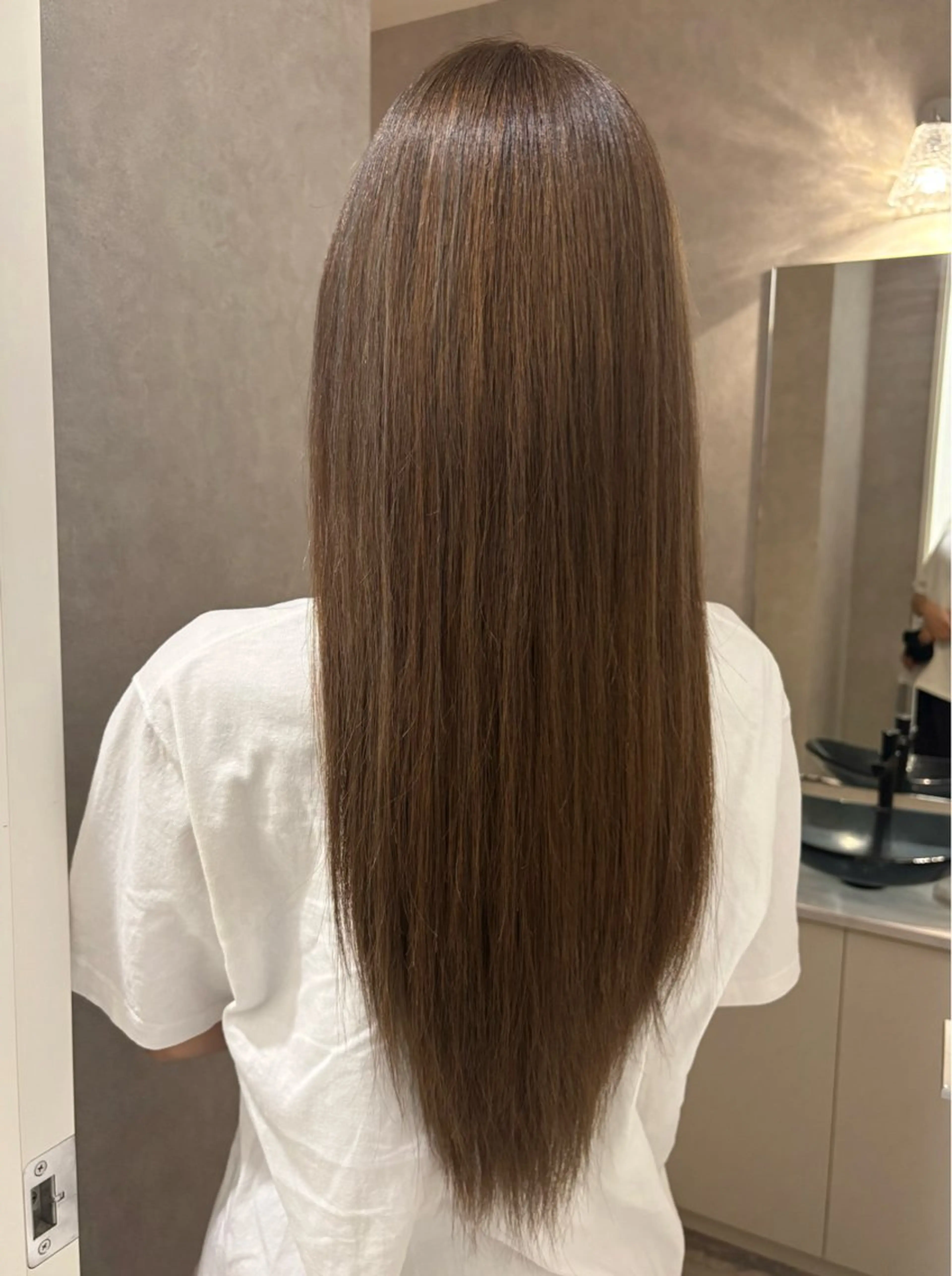 カラー 透明感カラー グレージュ オリーブグレージュ オリーブグレー 村瀬 遼のヘアスタイル