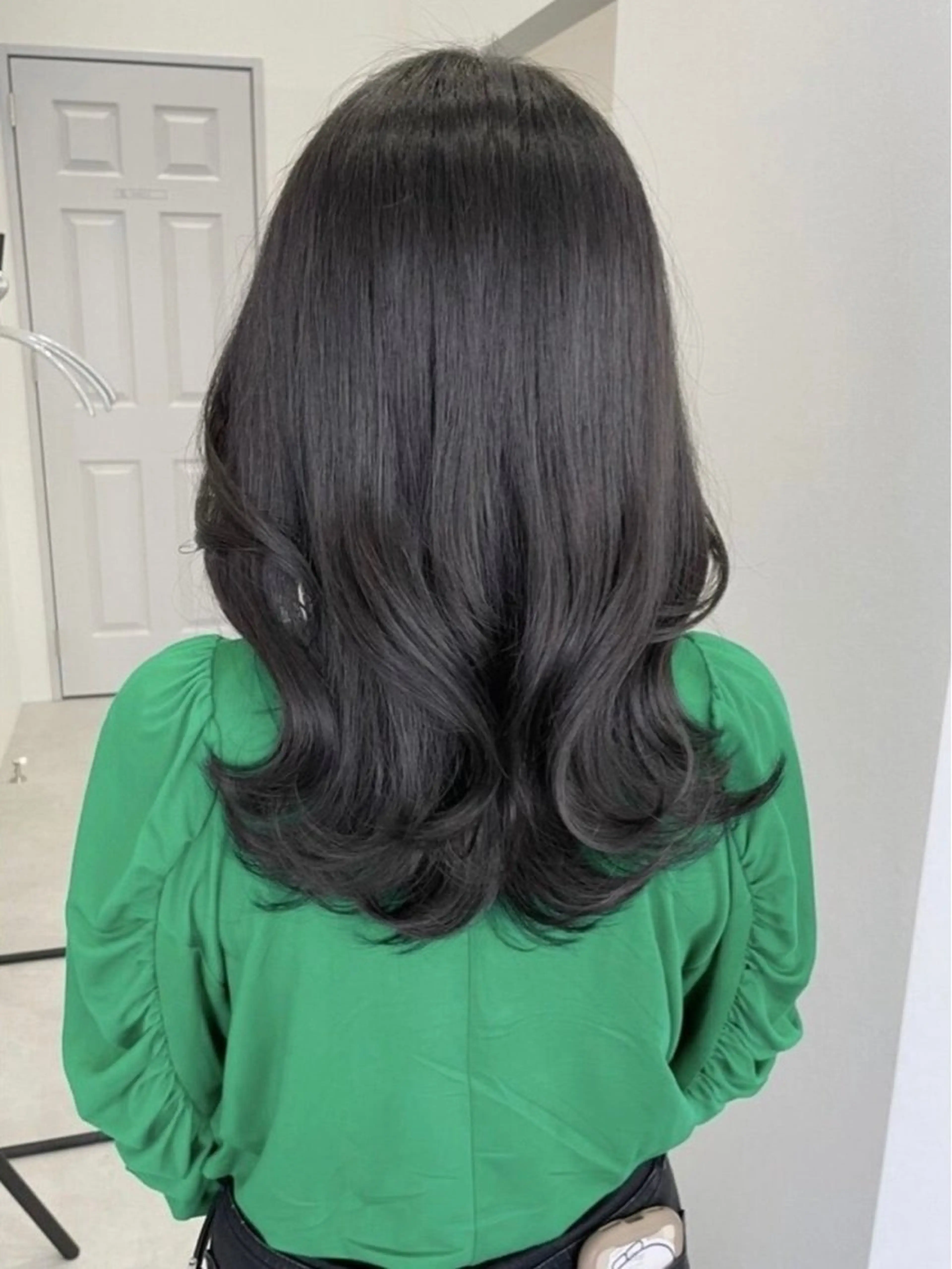 セミロング カラー HAZUKI/ SOYON土橋二号店のヘアスタイル