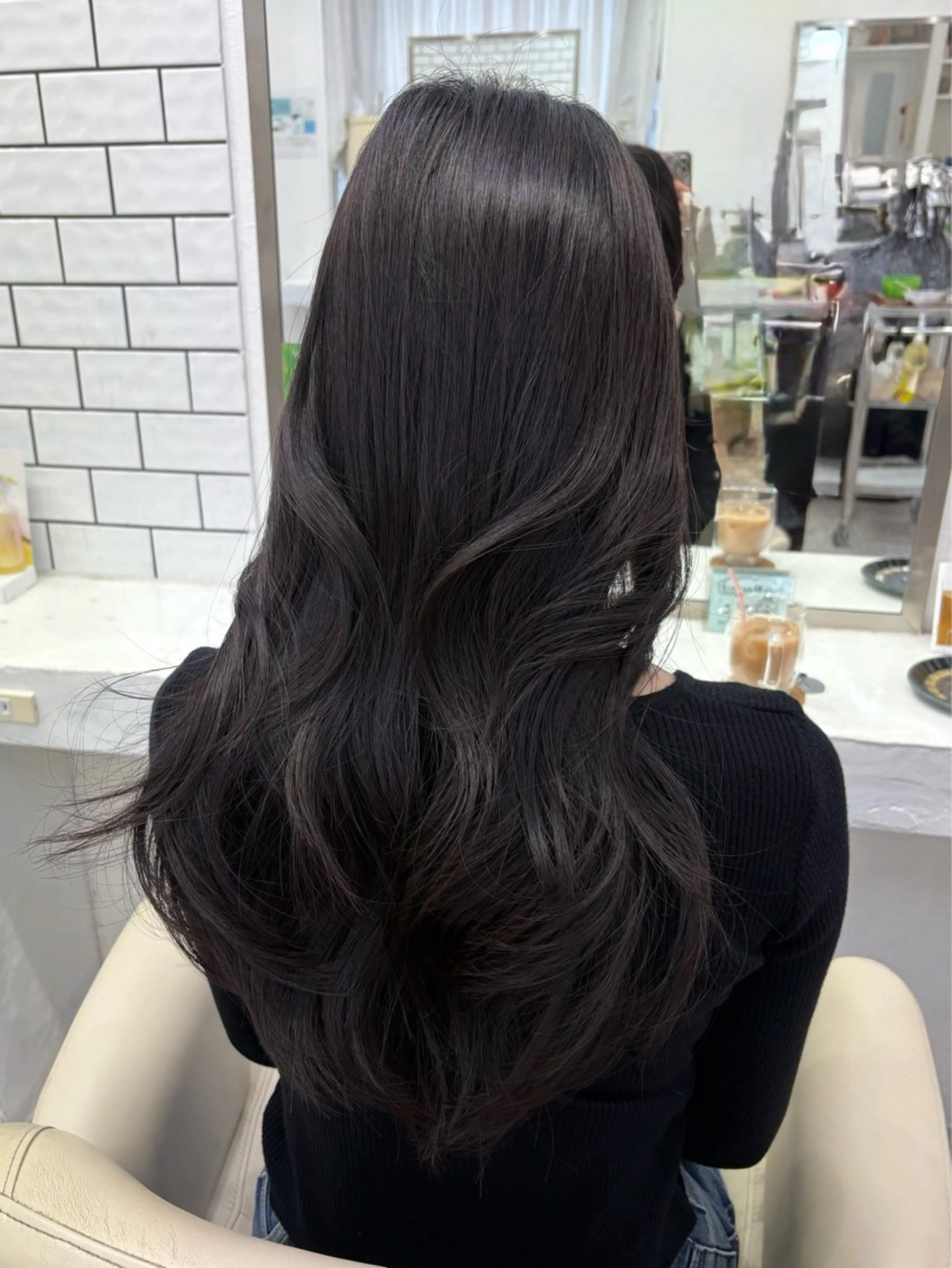 ロング カラー カット ヘアカラー 縮毛矯正 トリートメント LOMARLIE JURIAのヘアスタイル