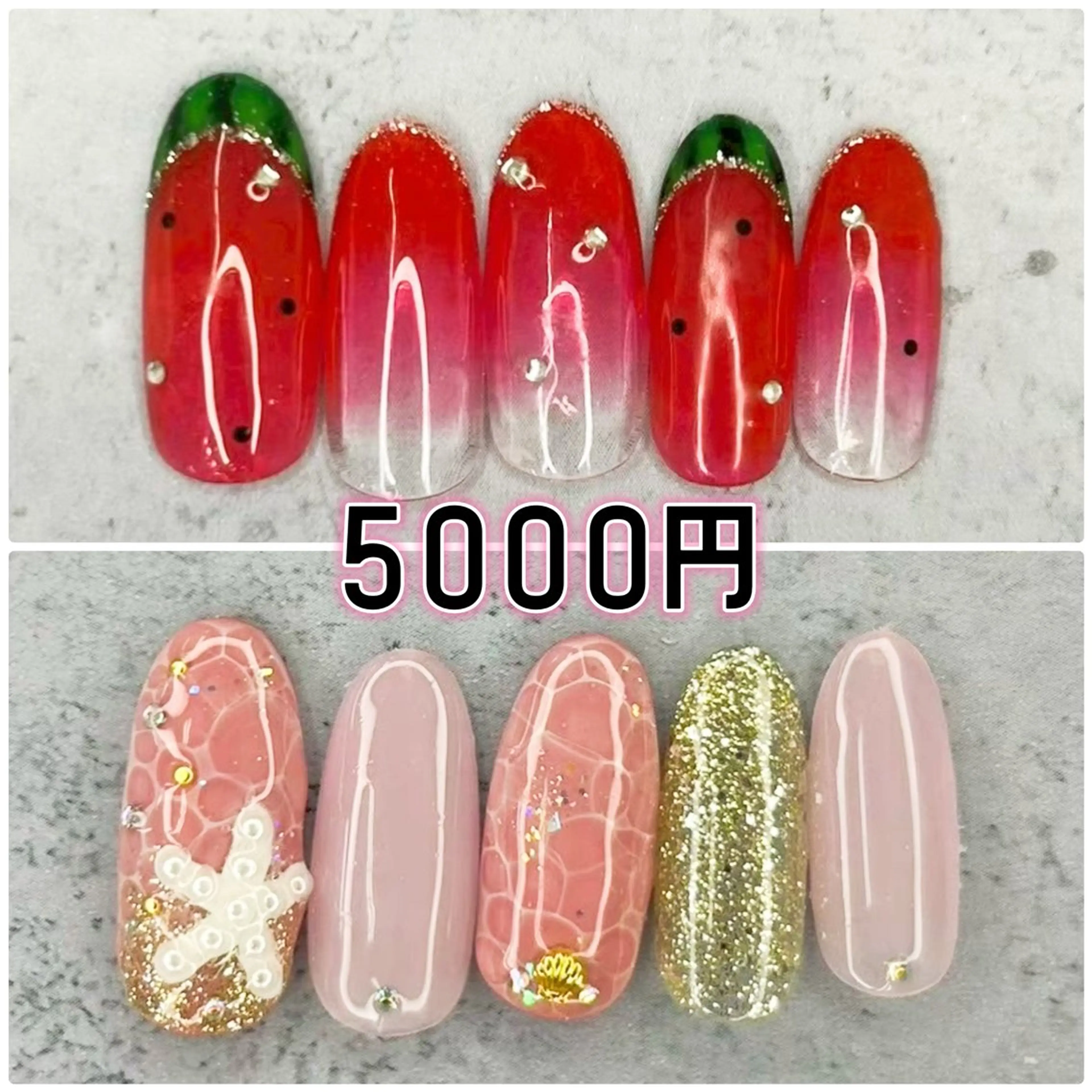 ネイル ハンドネイル Milana 山元のネイルデザイン