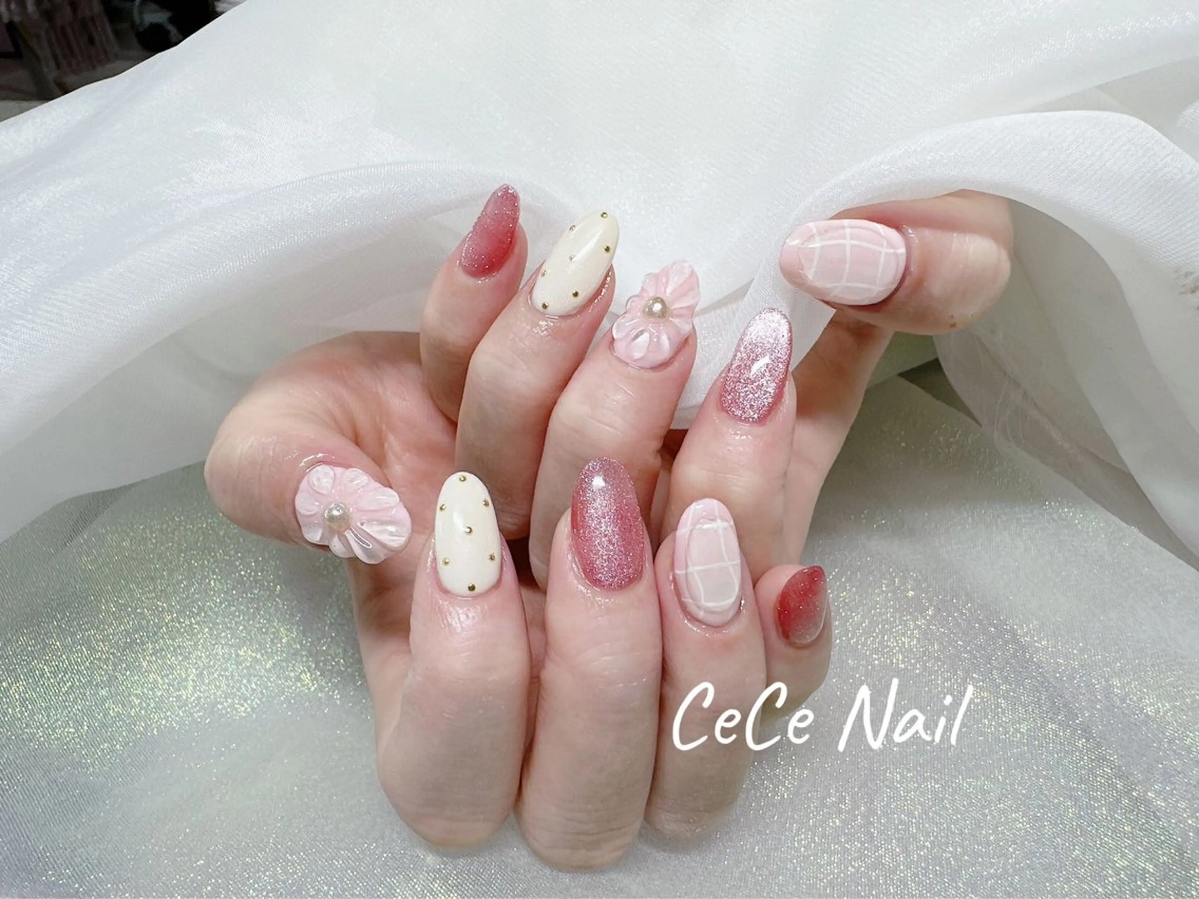 ネイル ハンドネイル 🎀CeCe nail🎀のネイルデザイン