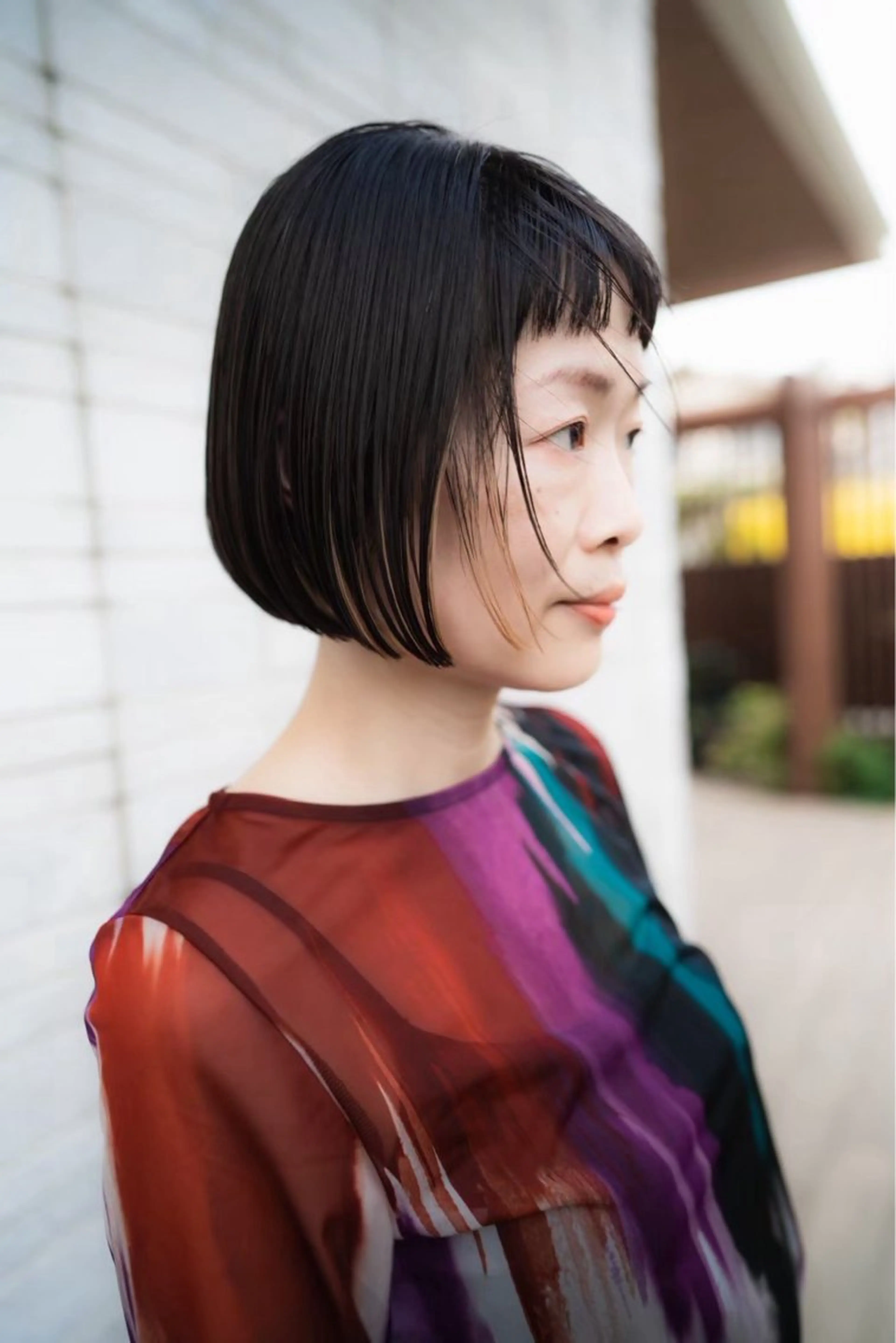 ショート ボブ 藤本 豪海のヘアスタイル