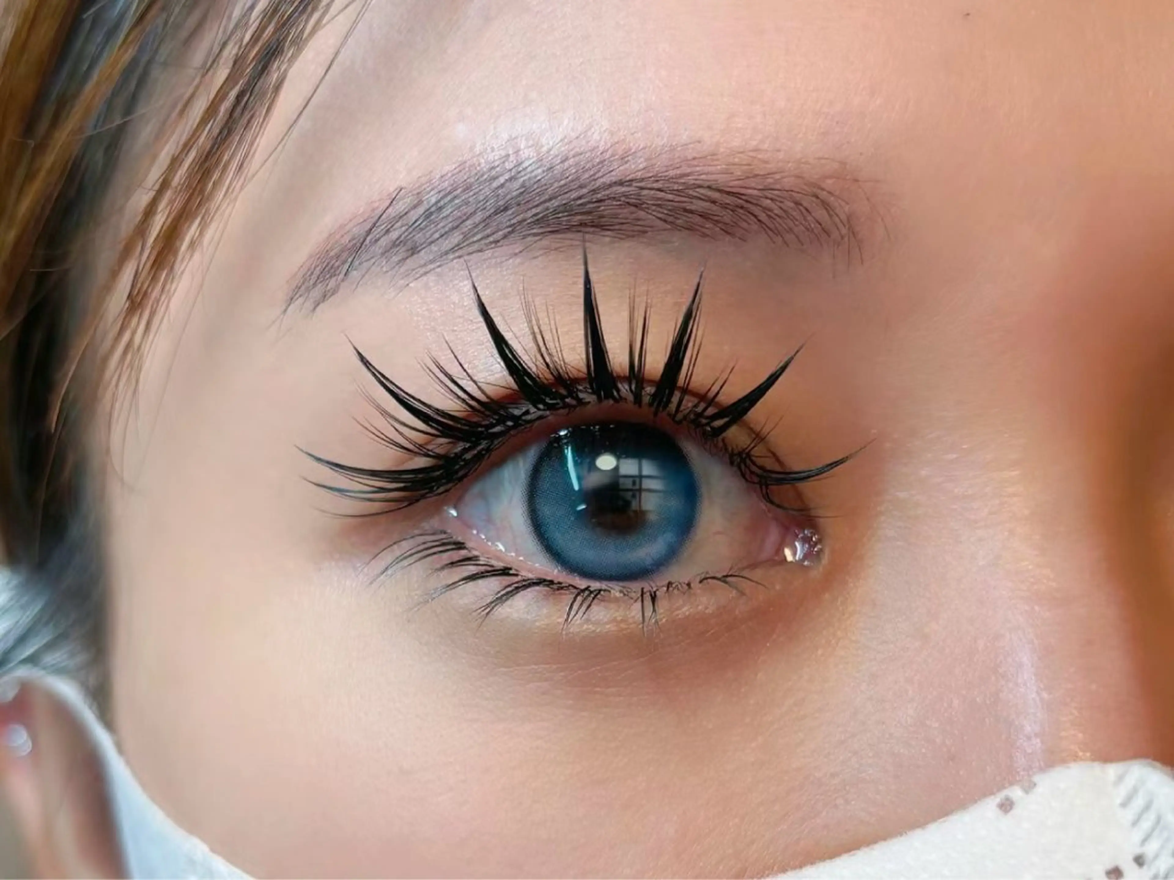 マツエク・マツパ 束感まつ毛 カラーマツエク フラットラッシュ パリジェンヌラッシュリフト まつげパーマ マツエク 🍓 KaNan🍓のマツエク・マツパデザイン