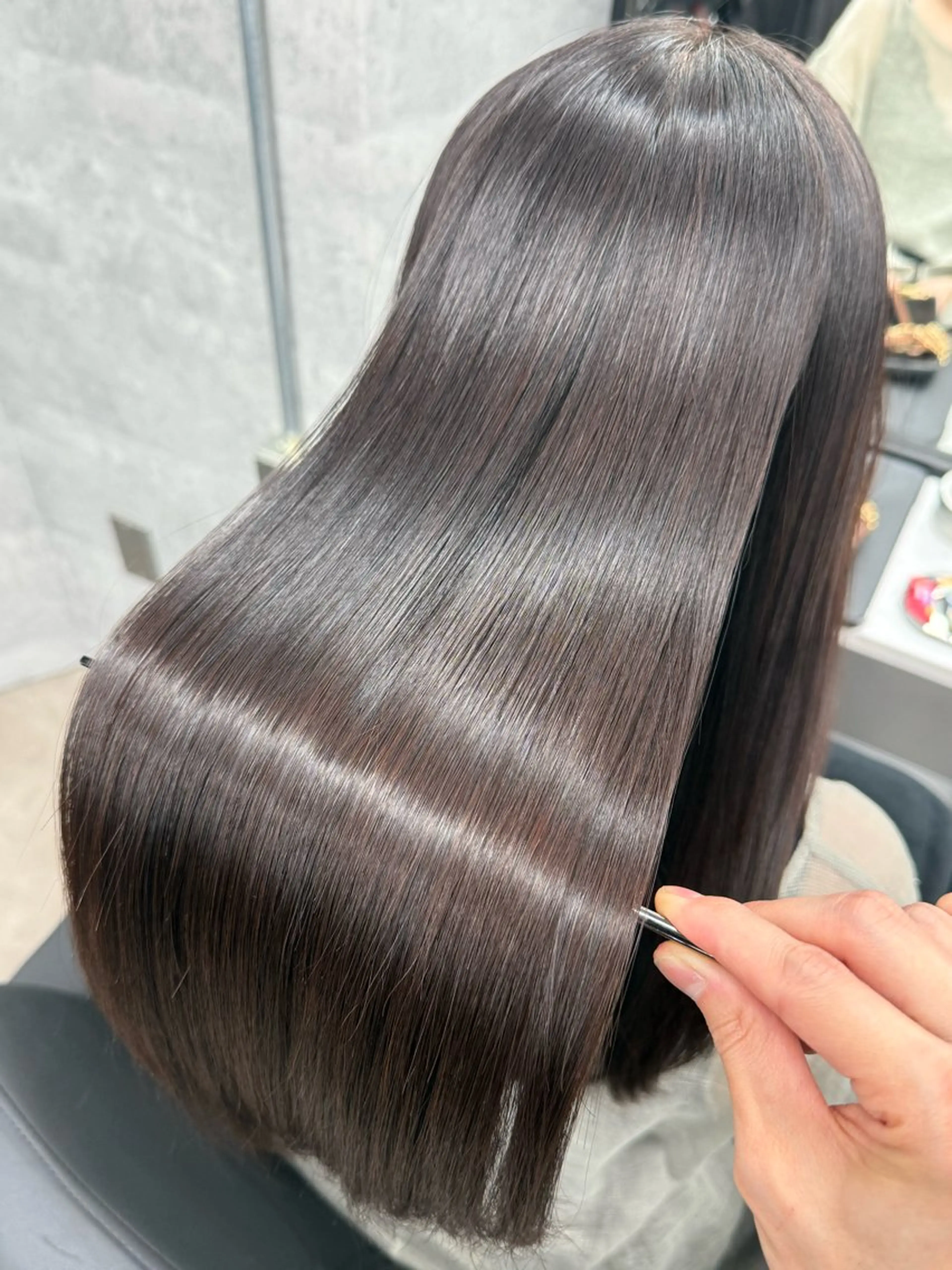ロング 髪質改善・縮毛矯正 Taijuのヘアスタイル