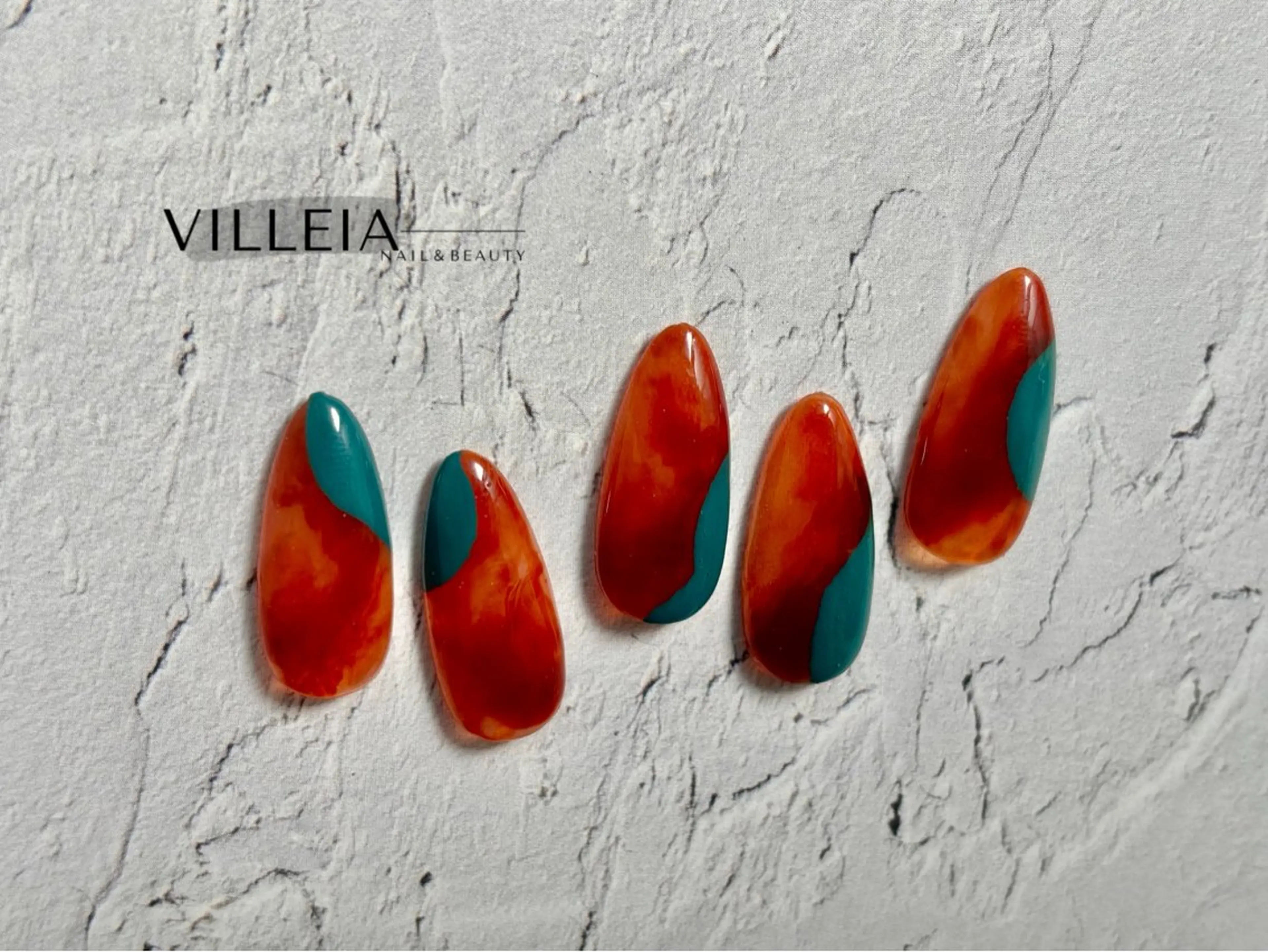 ネイル アートネイル シンプルネイル VILLEIA ヴィラレイアのネイルデザイン