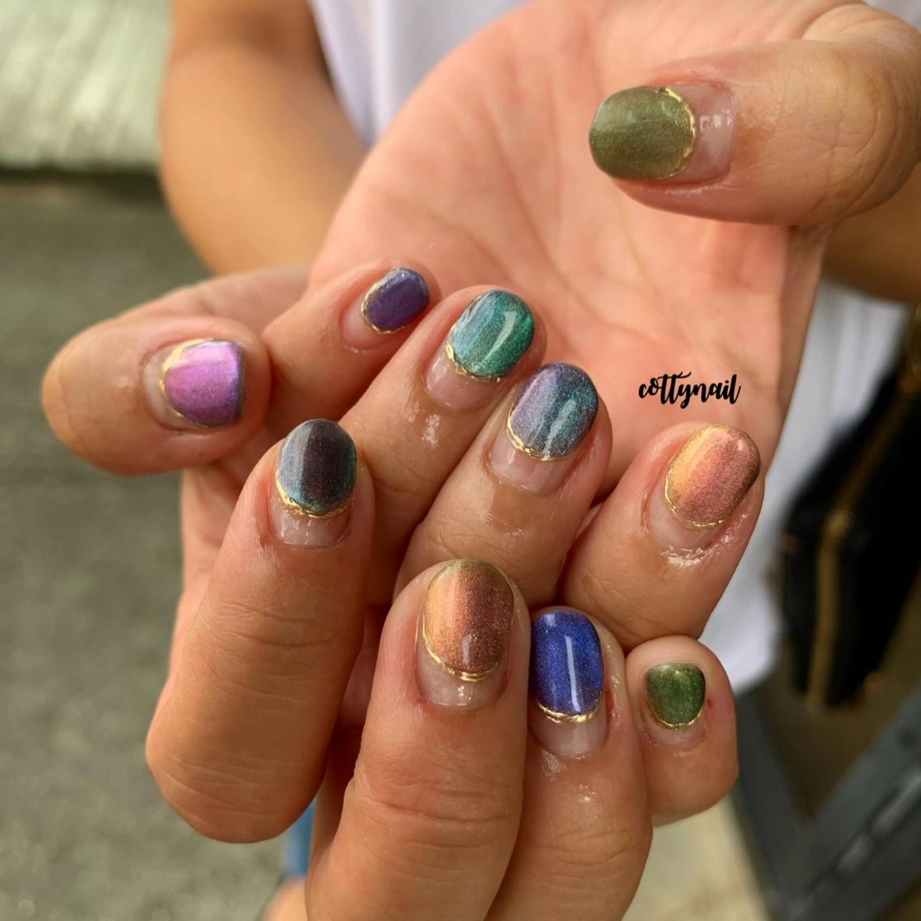 ネイル アートネイル ジェルネイル ニュアンスネイル cottynail -miki-のその他イメージ